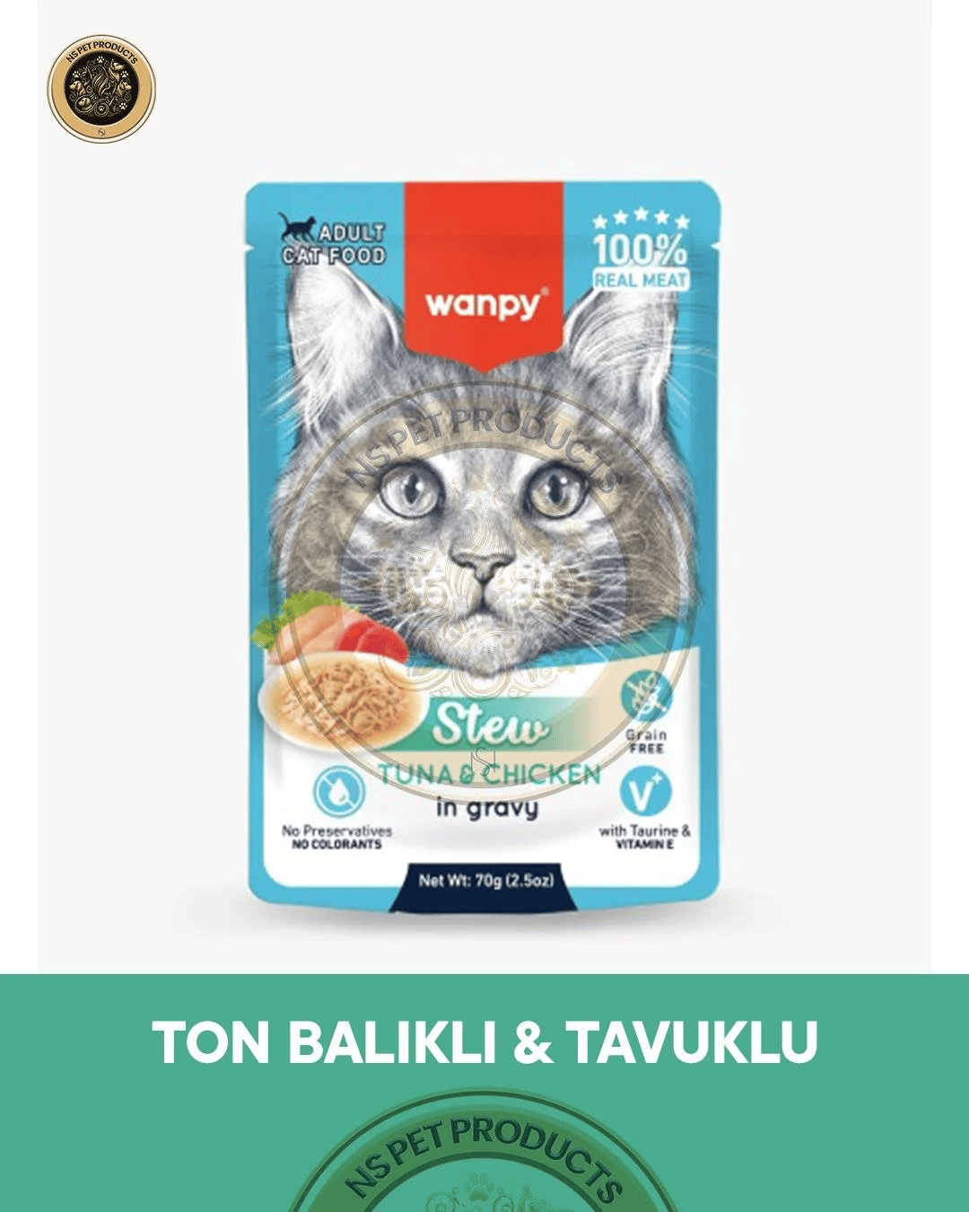 Wanpy Kedi Maması Mega Miyav Set