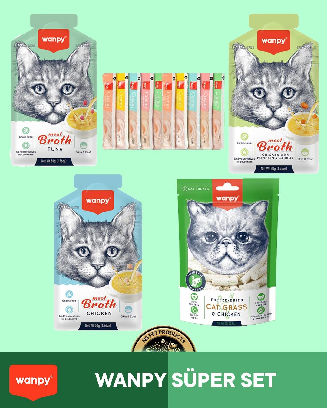 Wanpy Kedi Maması Wanpy Süper Set