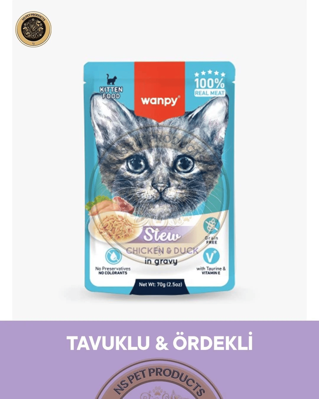 Wanpy Kedi Maması Wanpy Yavru Miyav Set