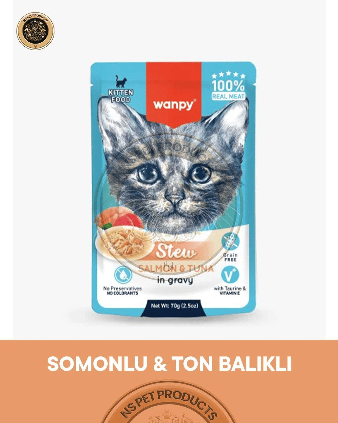 Wanpy Kedi Maması Wanpy Yavru Miyav Set