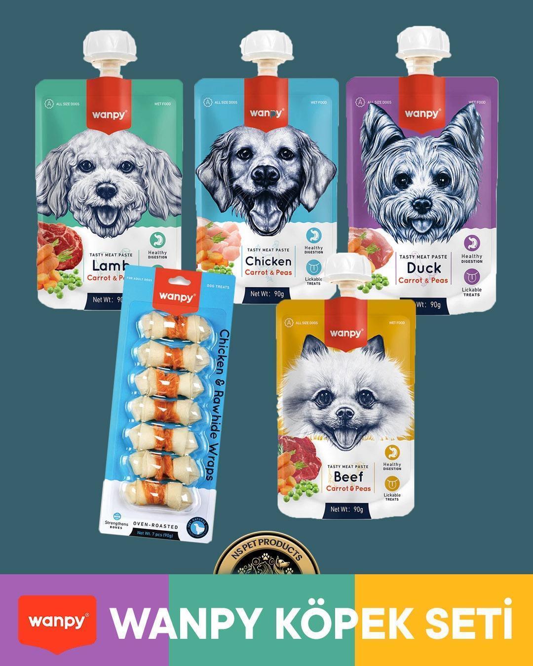 Wanpy Köpek Maması 5'li Köpek Set  - 1