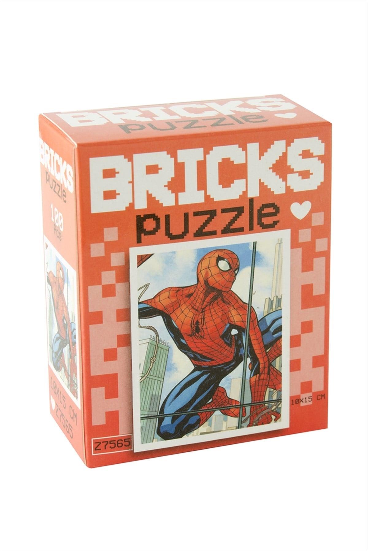 10*15 Örümcek Adam Puzzle 100 Adet
