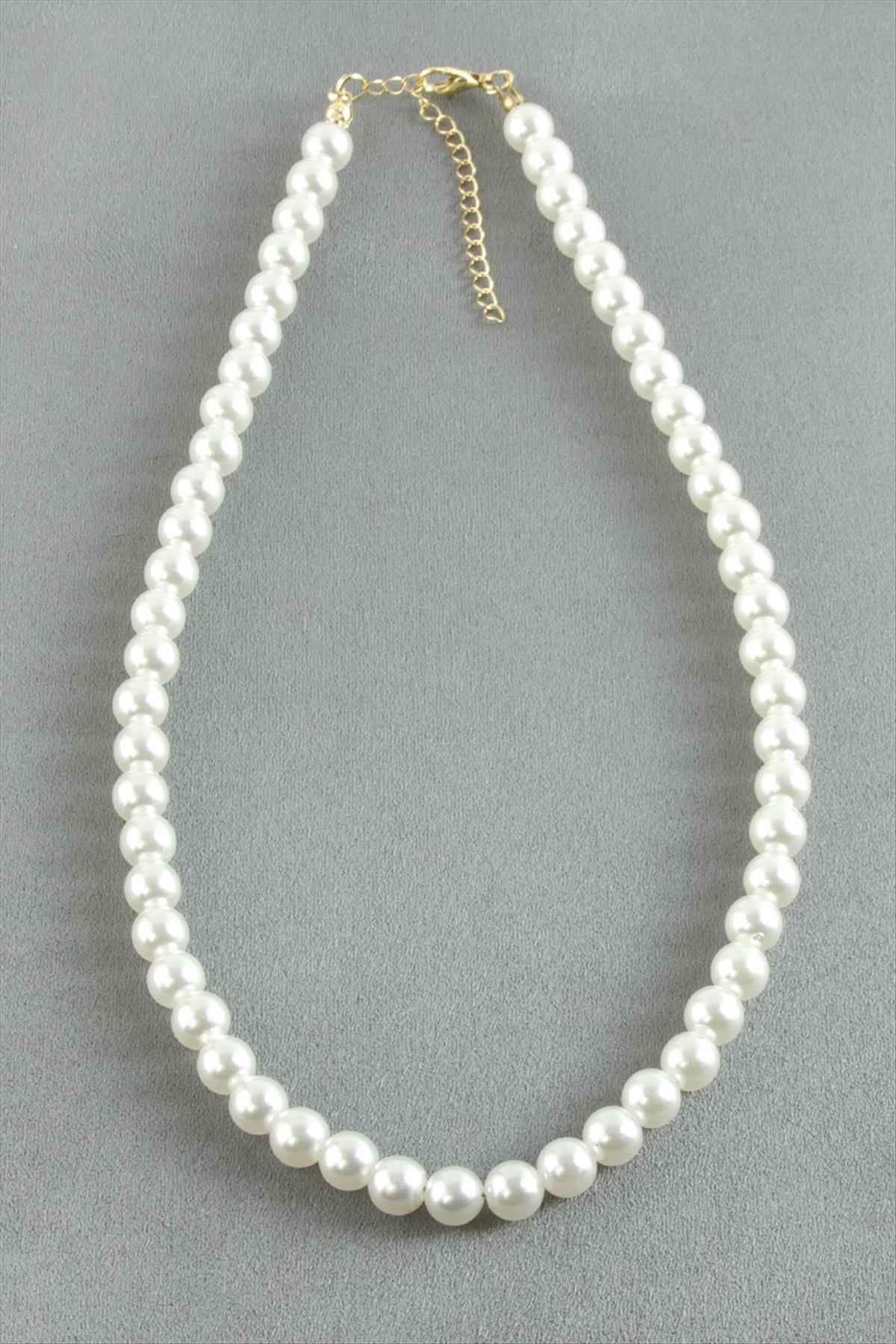 8 mm İnci Kolye