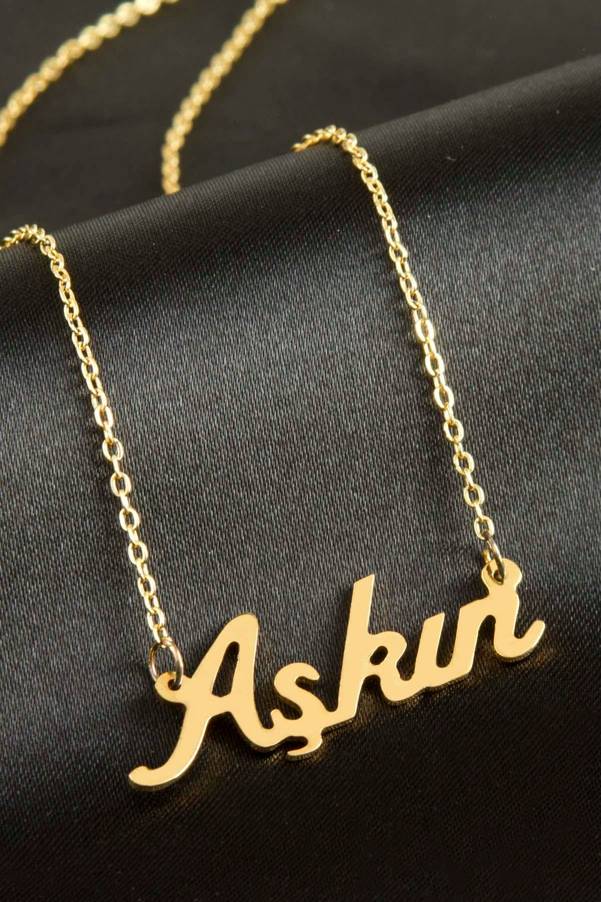 Aşkın isimli kolye (Kişiye Özel)