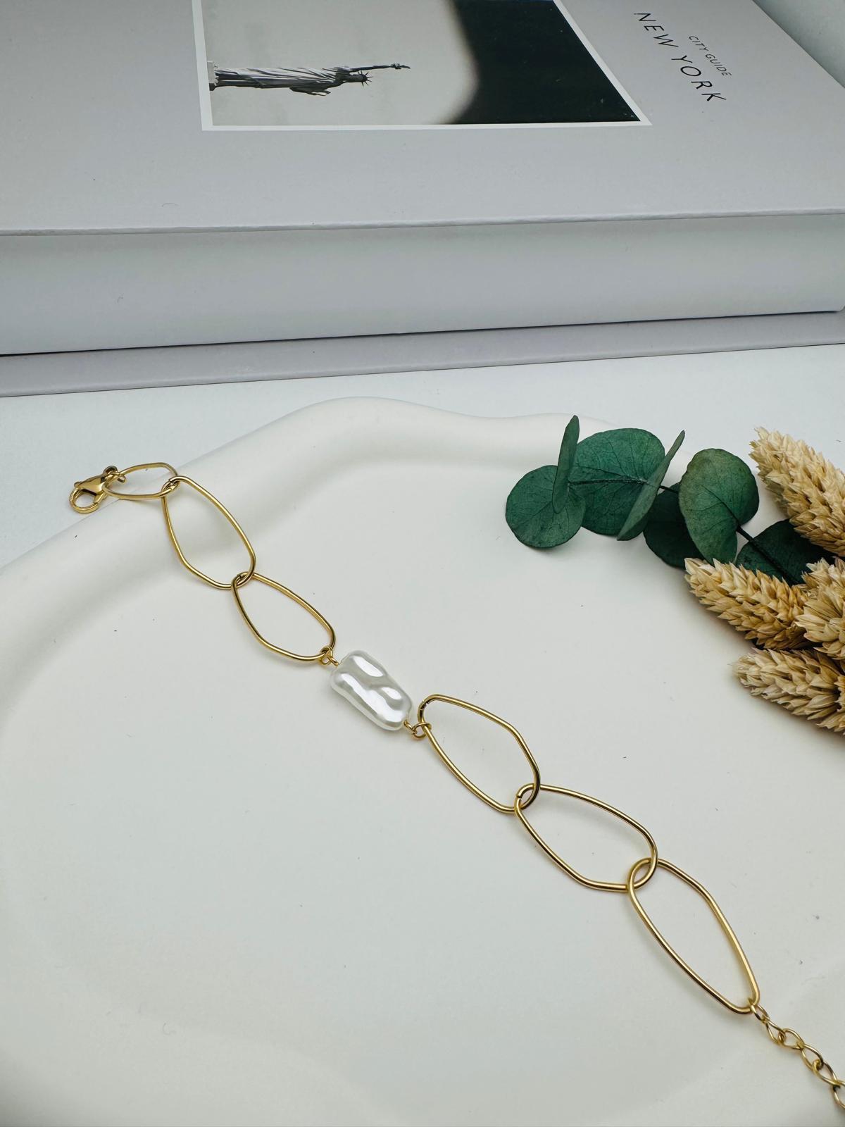 Çelik Bileklik (Gold) Blk 293