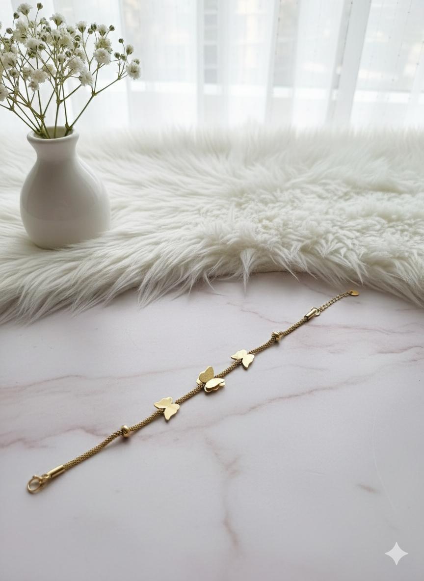 Çelik Bileklik (Gold) Blk 385