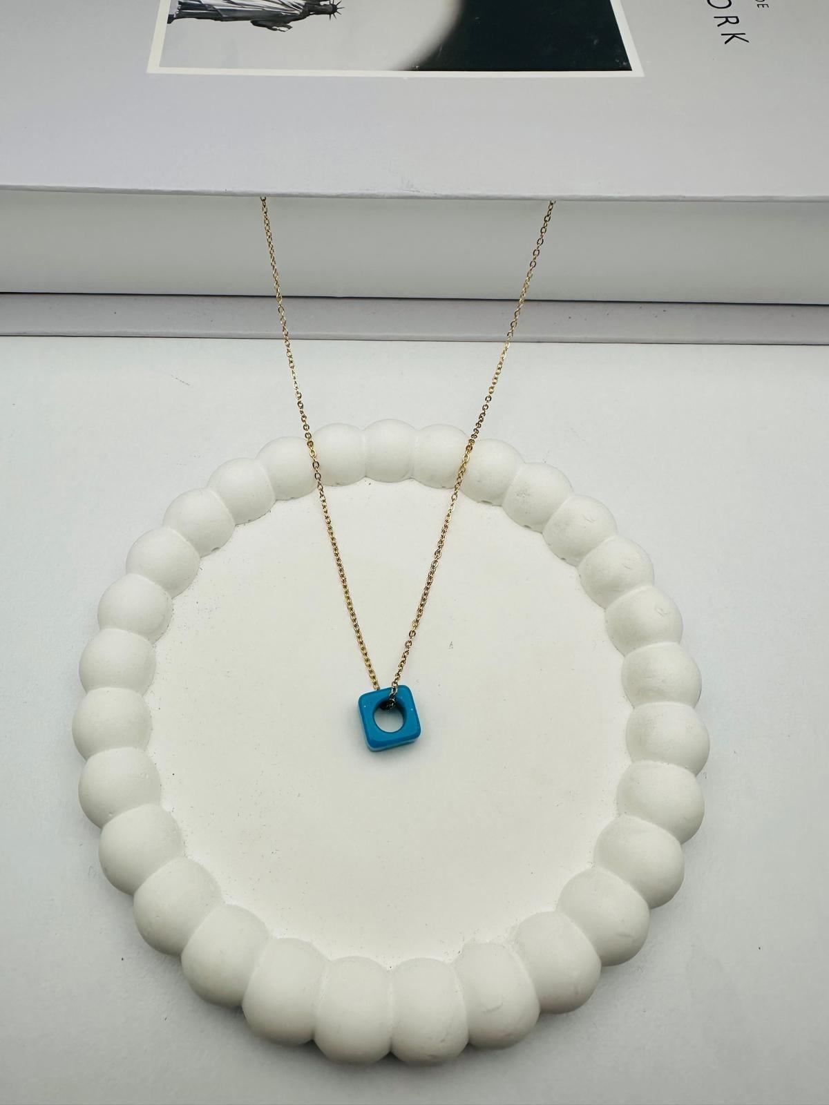 Çelik Kolye 45 cm (Gold) 010790