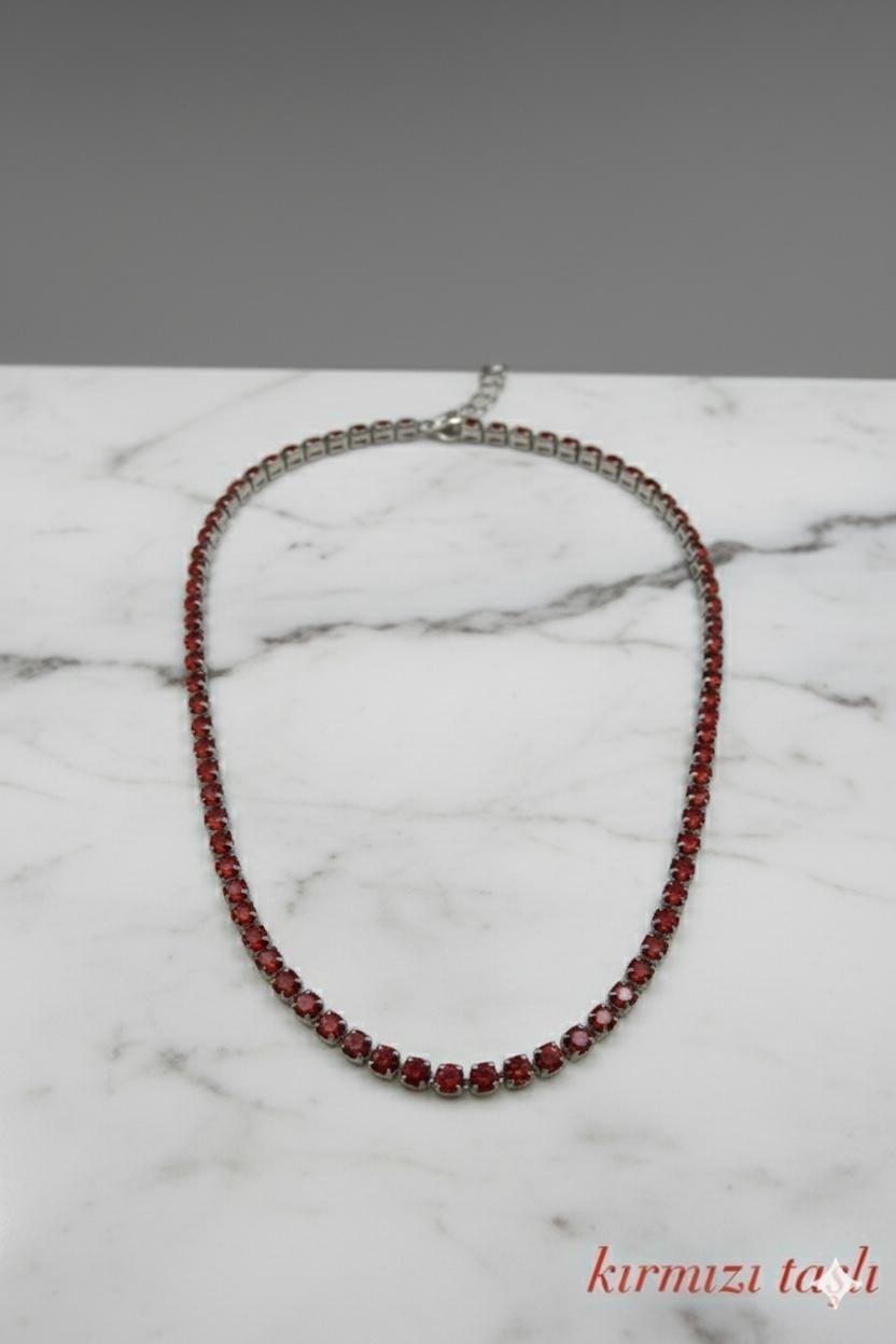 Çelik Kolye 45cm (Gümüş) 010815