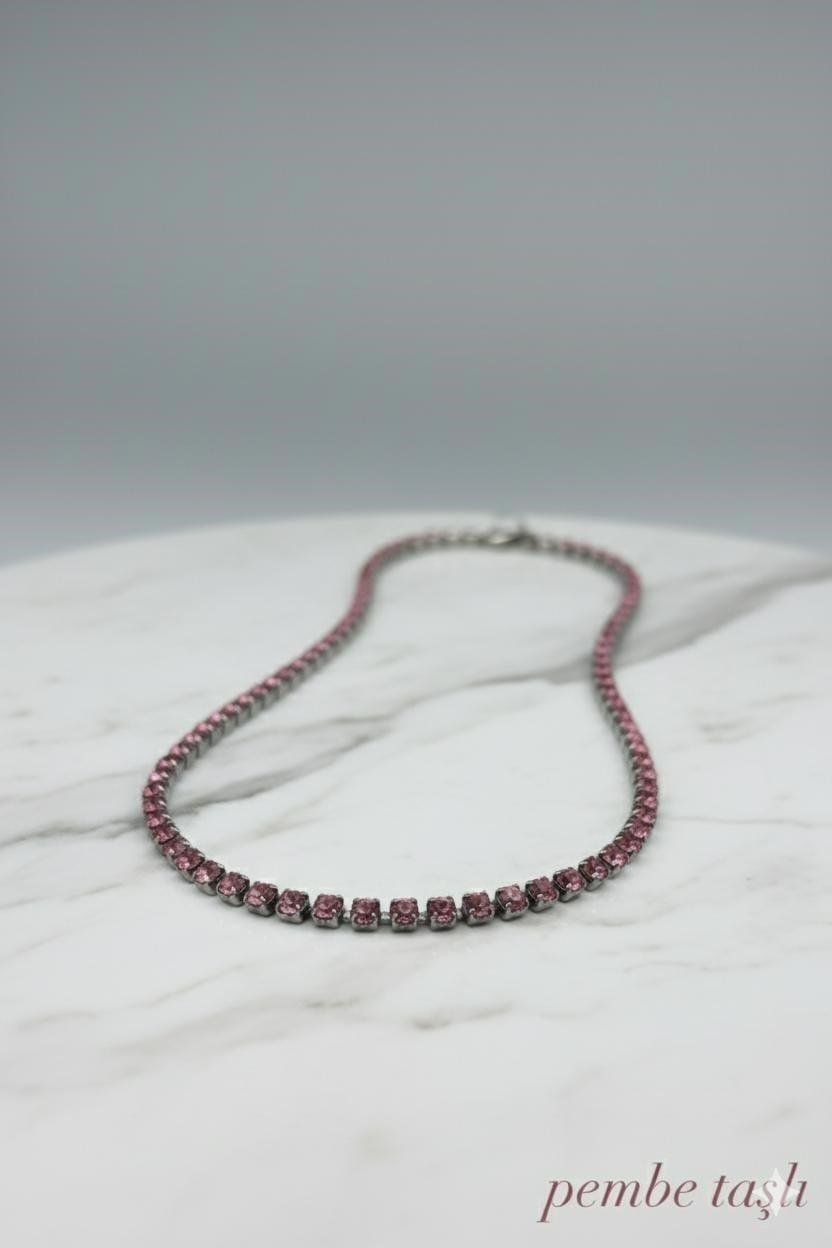 Çelik Kolye 45cm (Gümüş) 010816