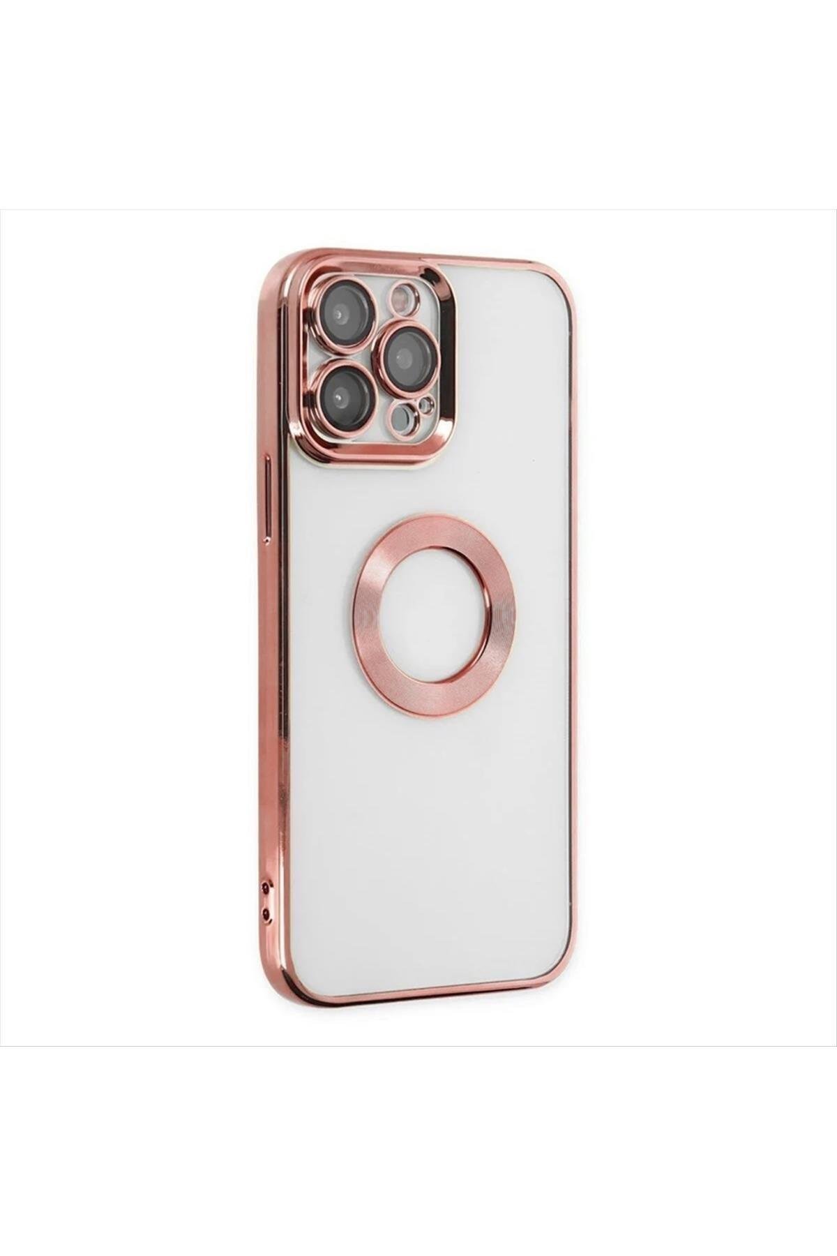 iPhone 12 Pro Lüx Lensli Lazer Silikon Kılıf (Kamera Korumalı)