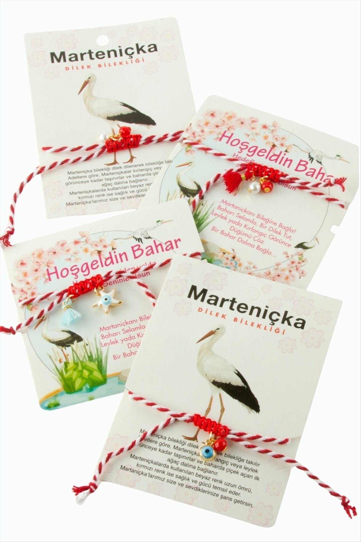 Karışık Marteniçka İp Bileklik