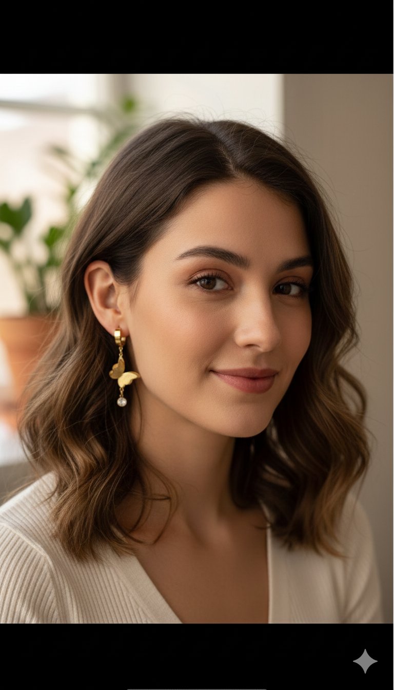 Küpe (Gold) ÇLK Kp596