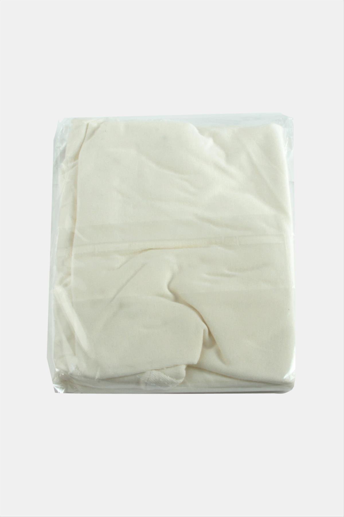 Likralı Bağlamalı Düz Bone