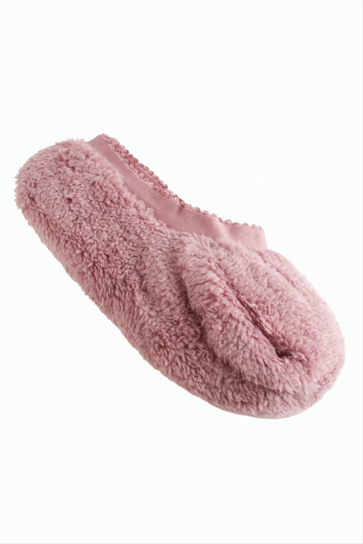 Peluş Polarlı Patik
