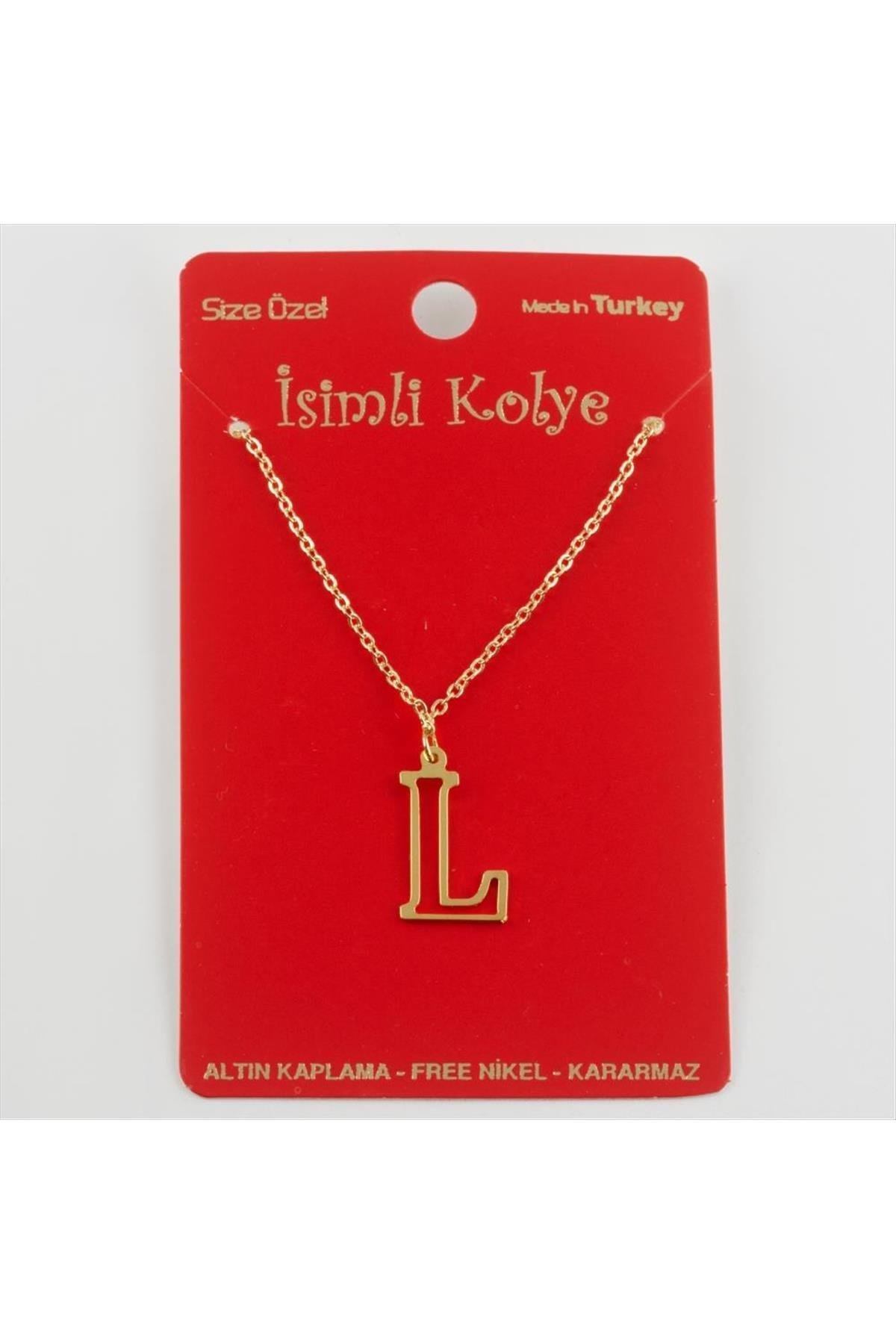 Prinç Harfli Kolye