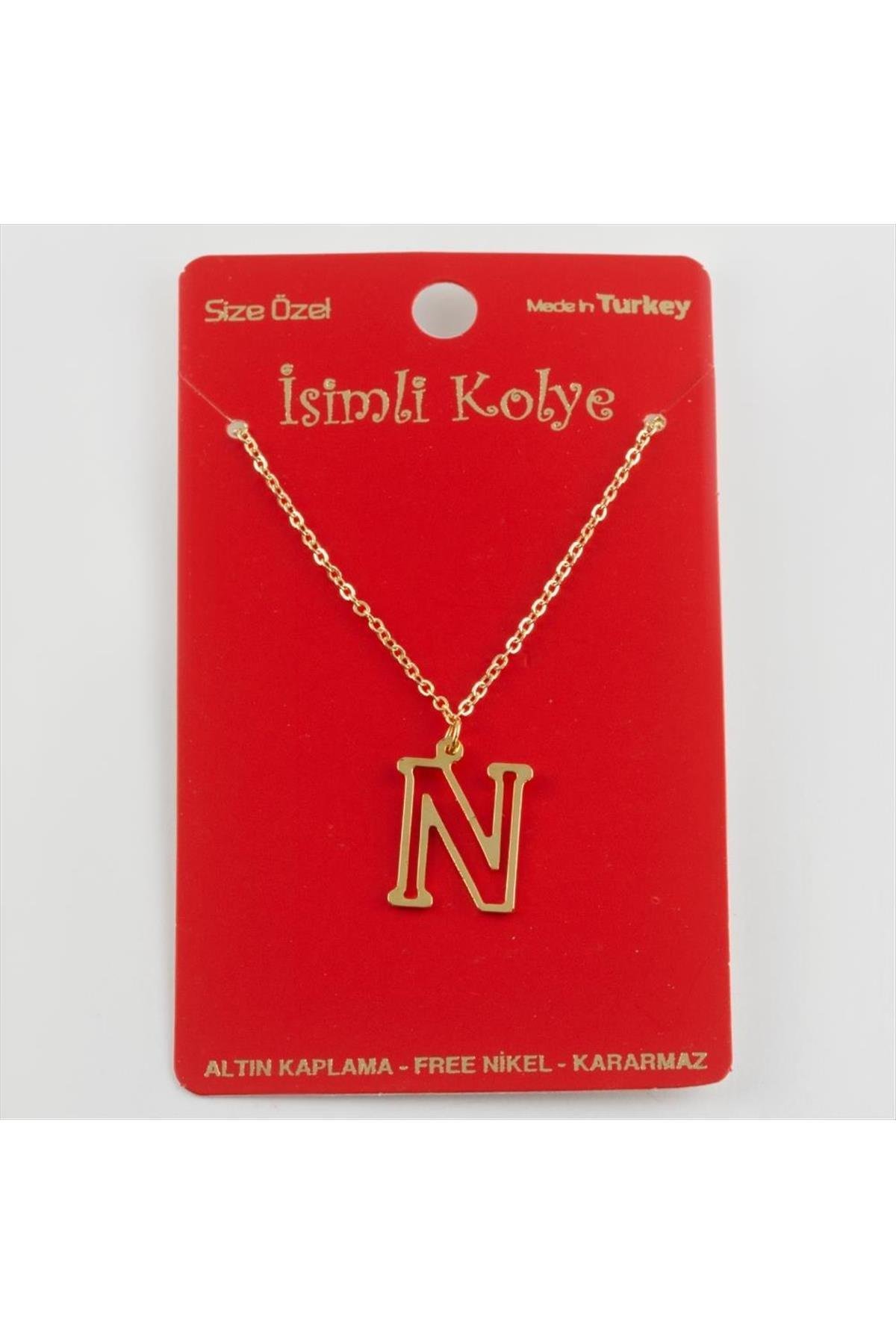 Prinç Harfli Kolye
