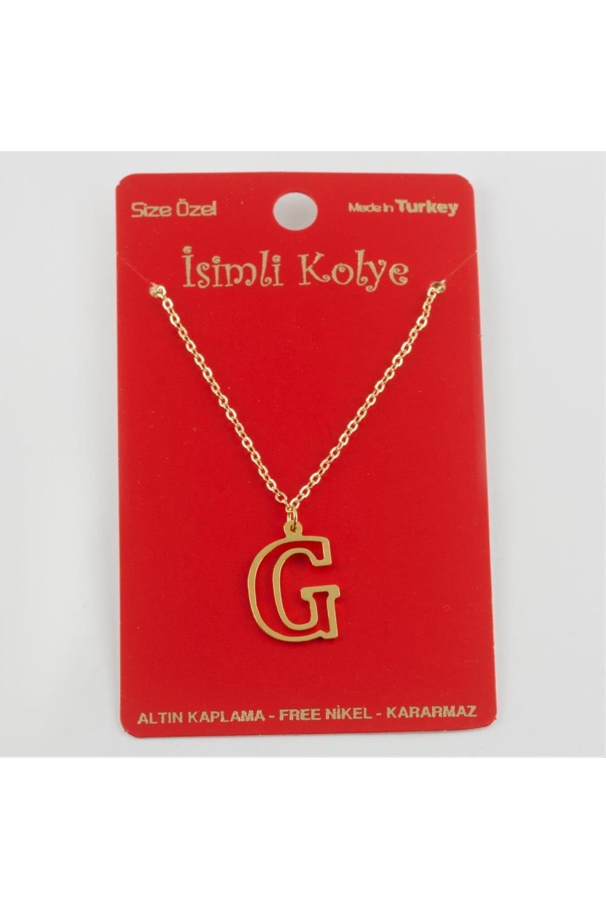 Prinç Harfli Kolye