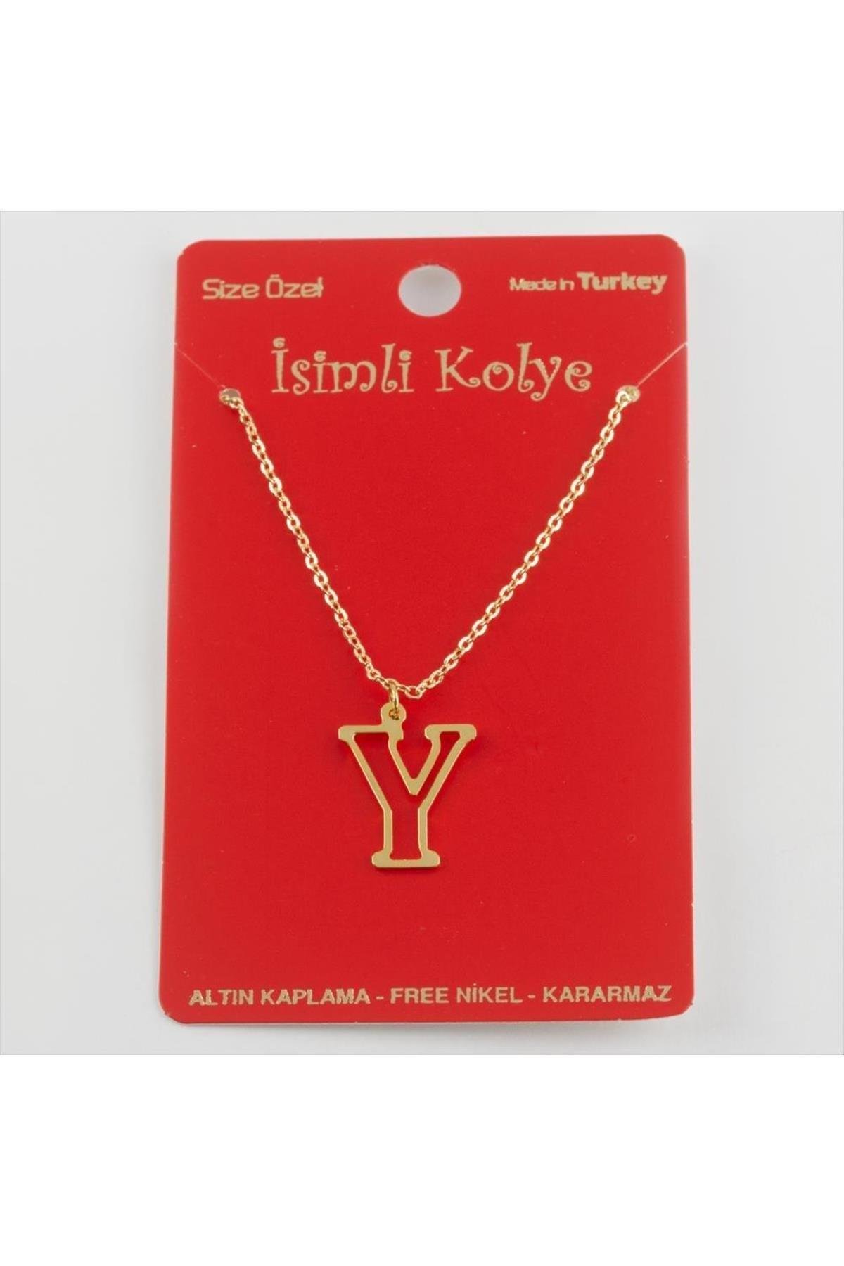 Prinç Harfli Kolye