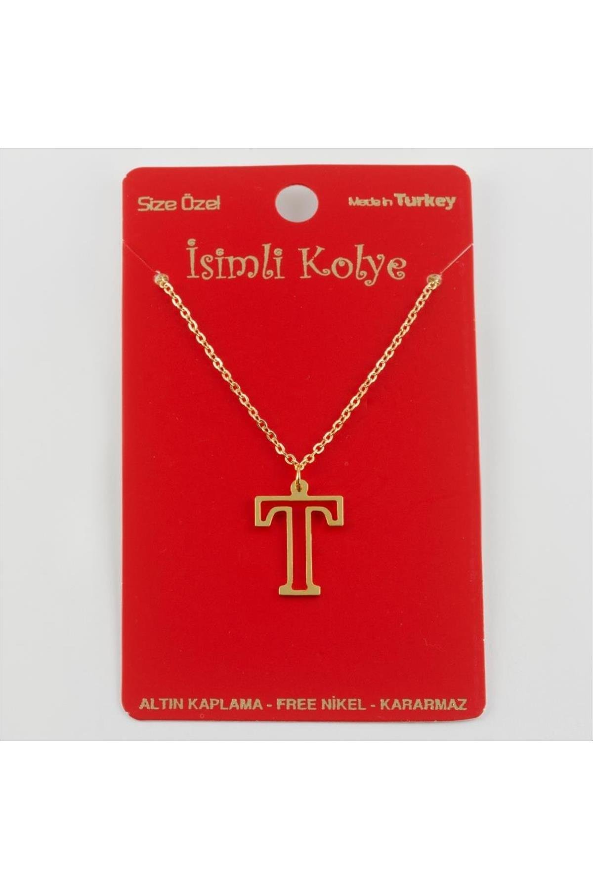 Prinç Harfli Kolye