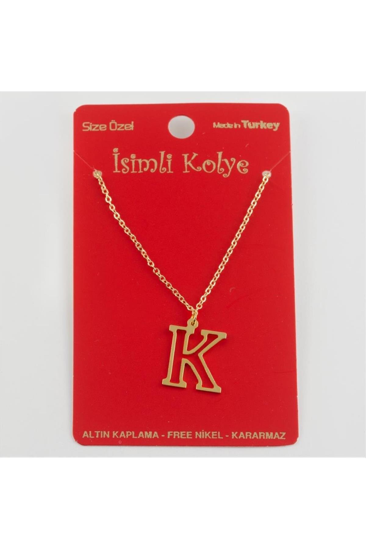 Prinç Harfli Kolye