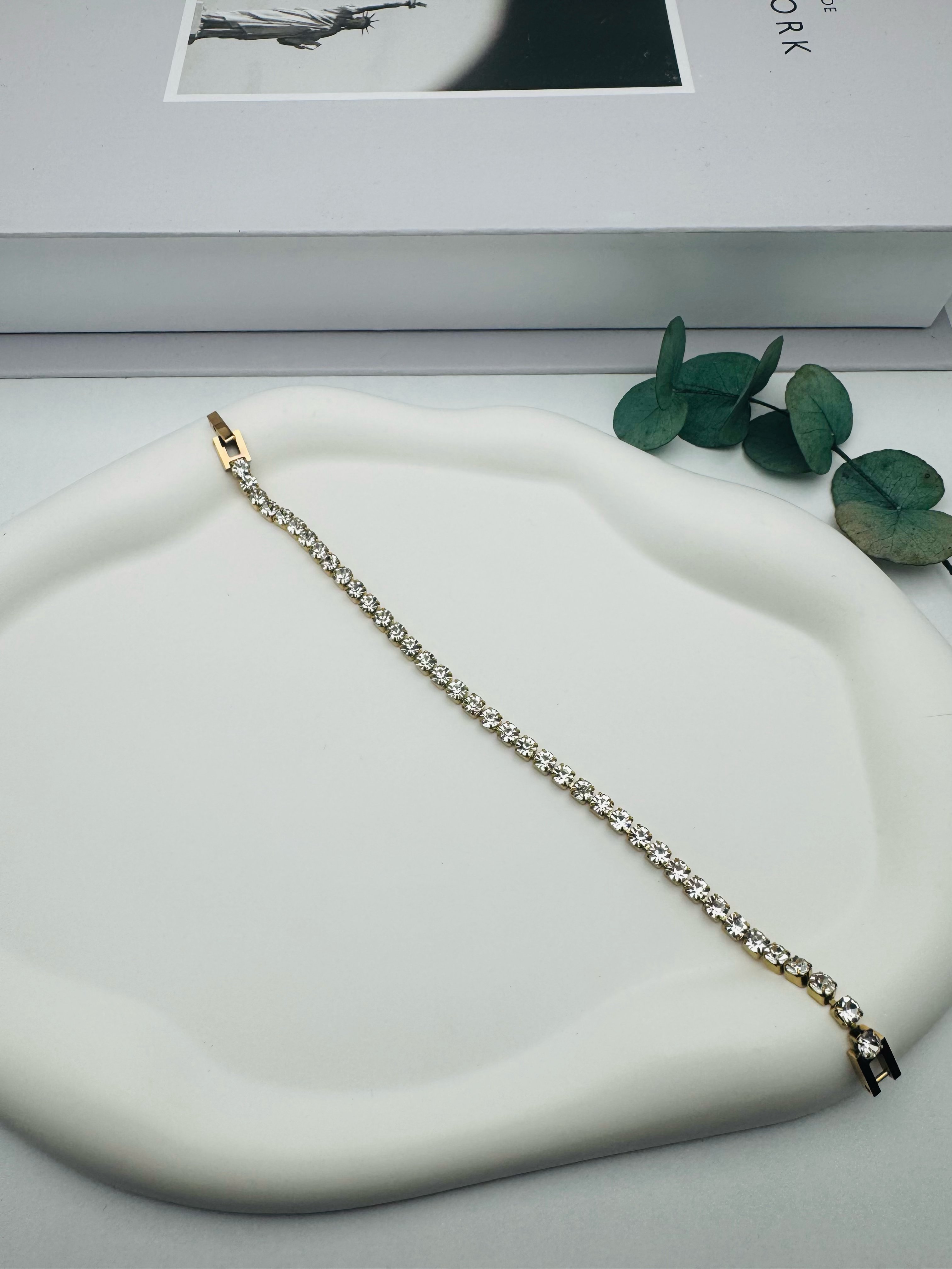 Su Yolu Çelik Bileklik (Gold) Blk 2121
