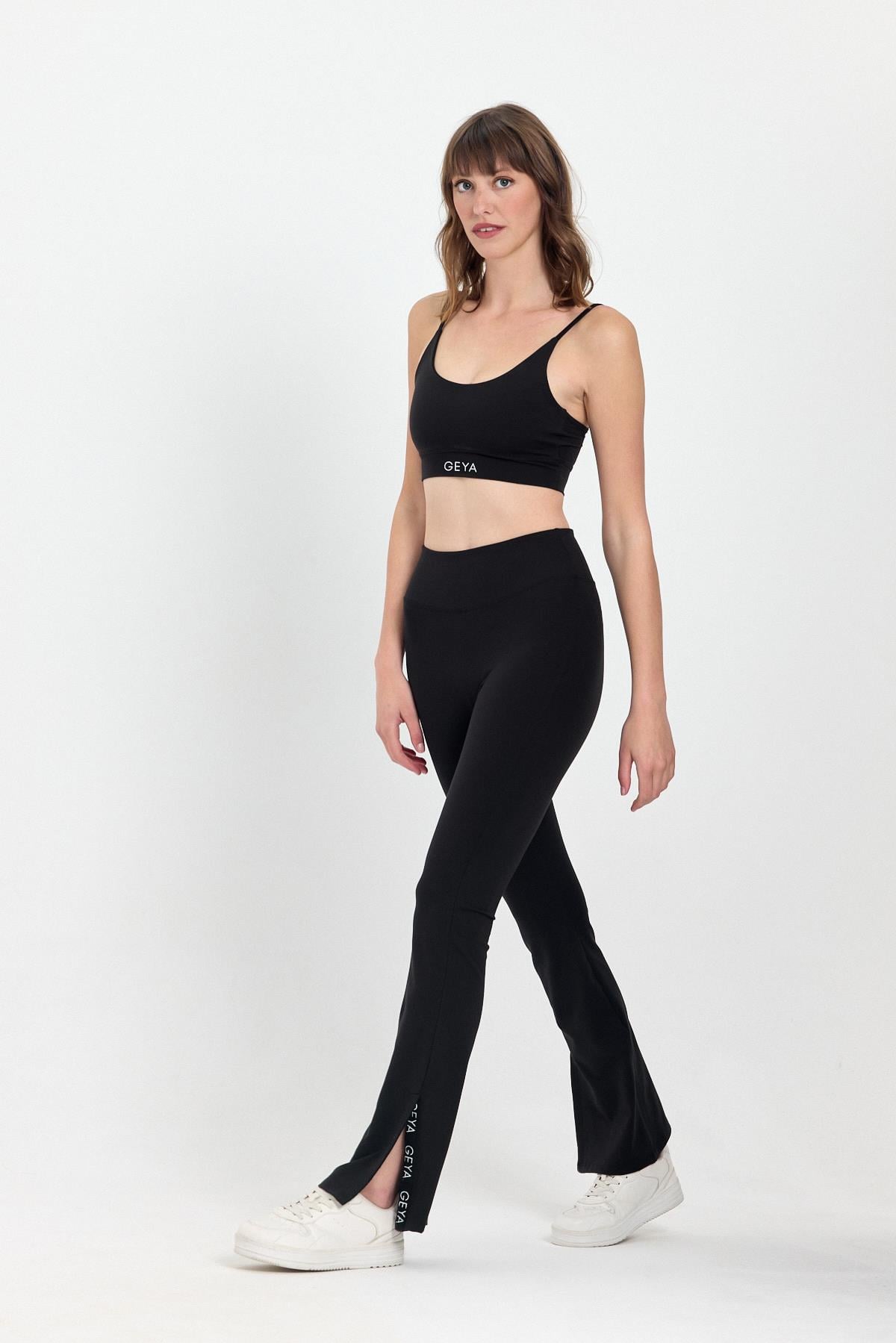 Siyah Flare Pantolon