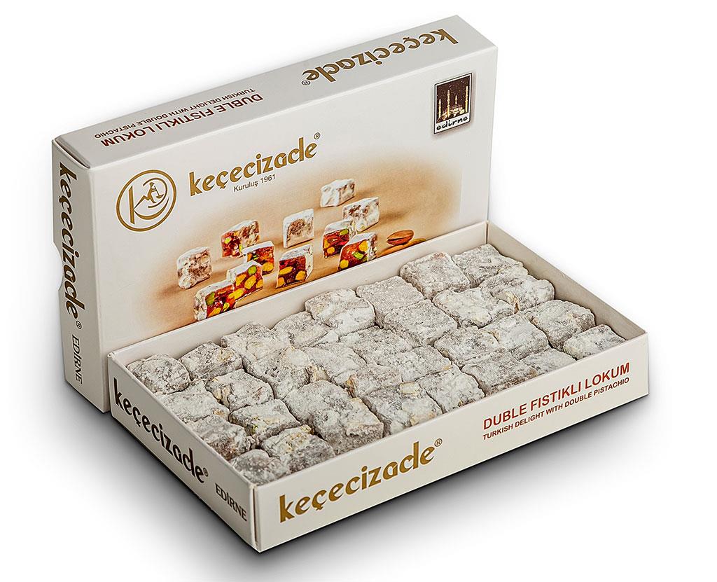 Duble Fıstıklı Lokum - Keçecizade