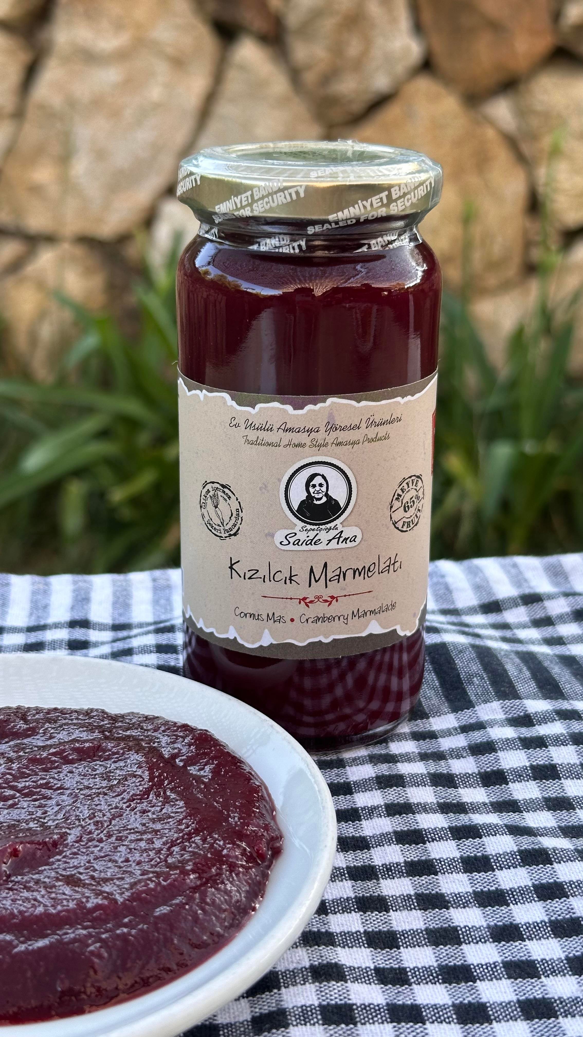 Saide Ana Kızılcık Marmelatı