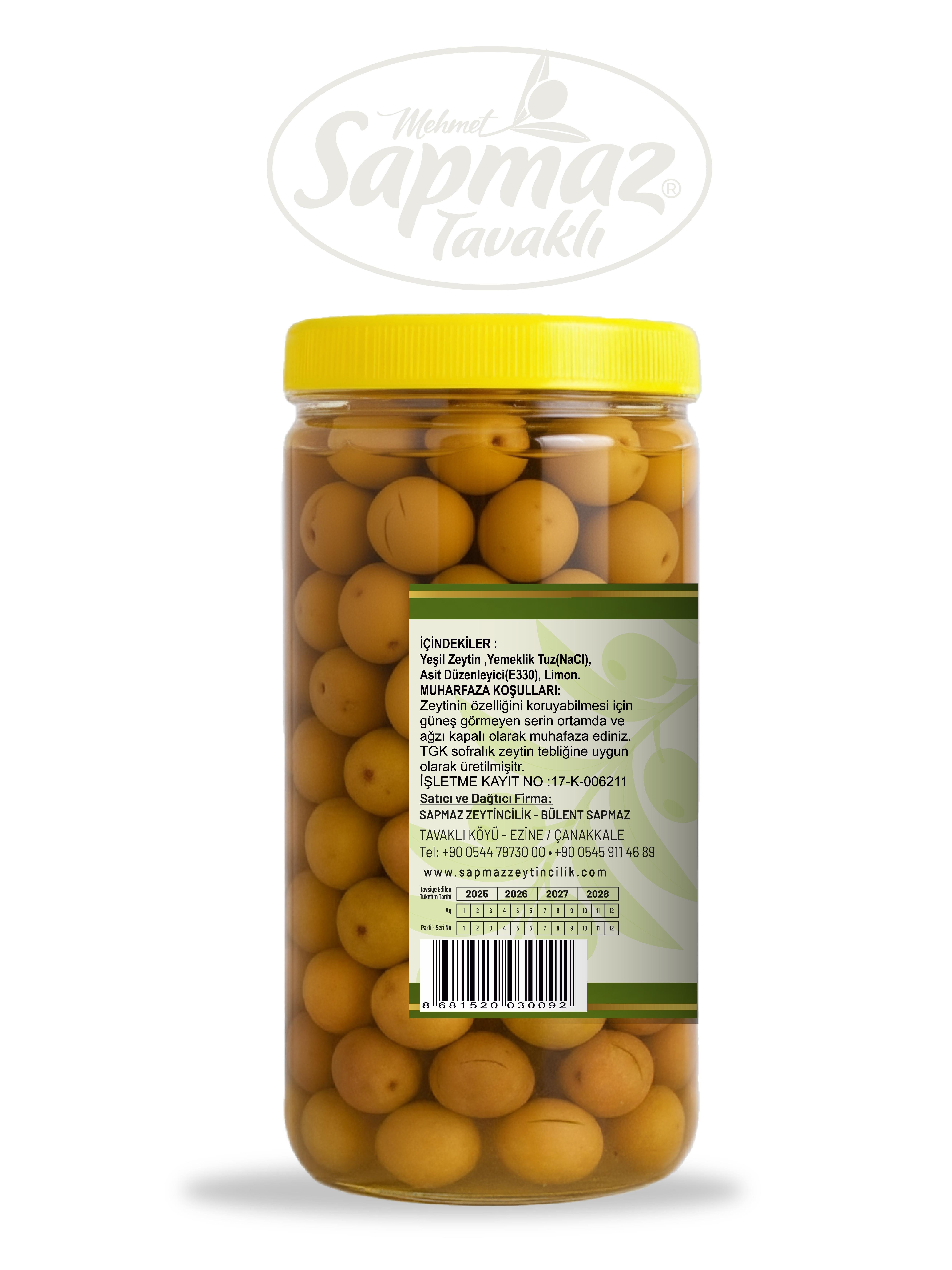 Kırma Yeşil Zeytin