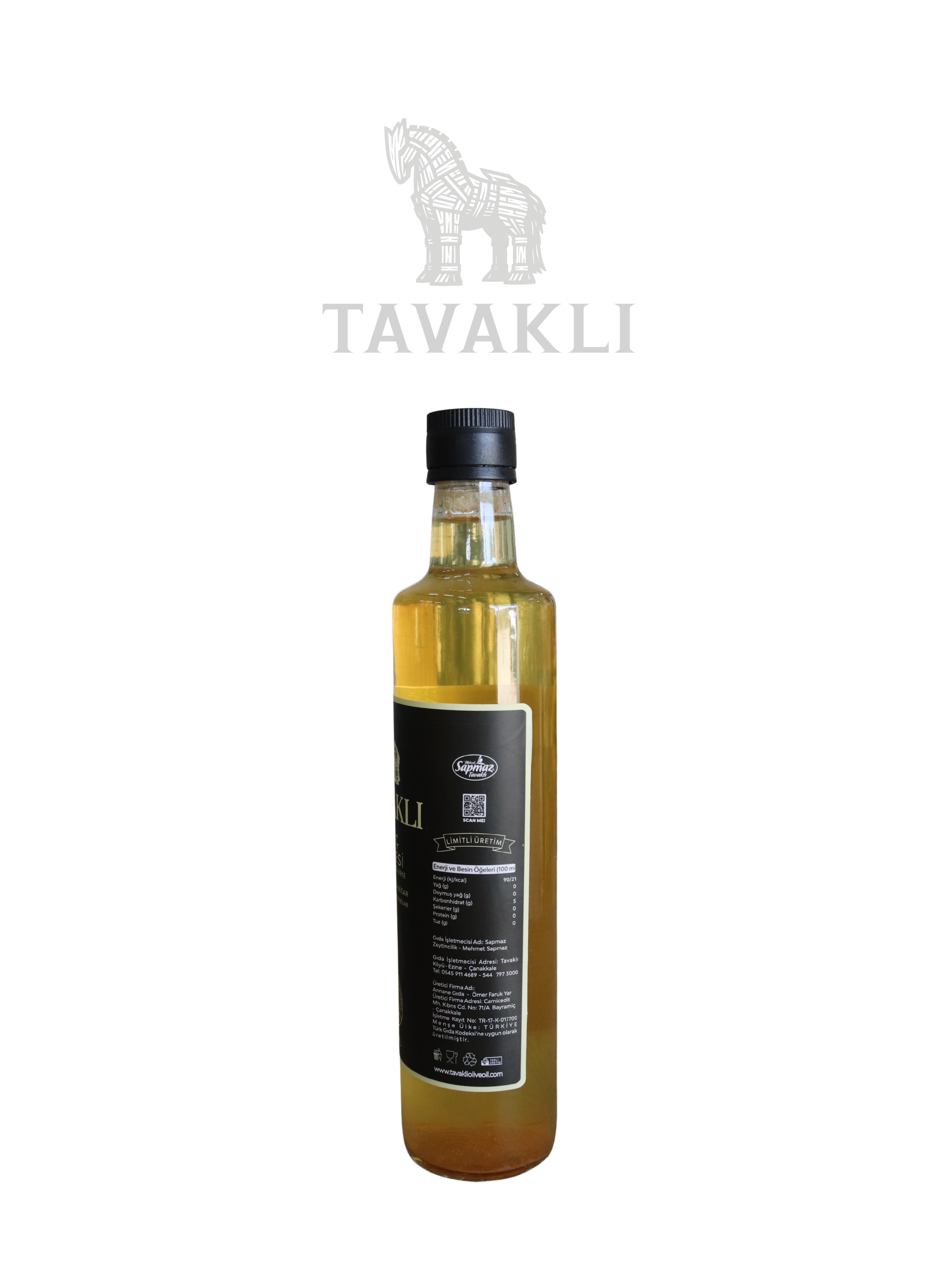 TAVAKLI PREMIUMTavaklı Alıç Sirkesi 500 ML