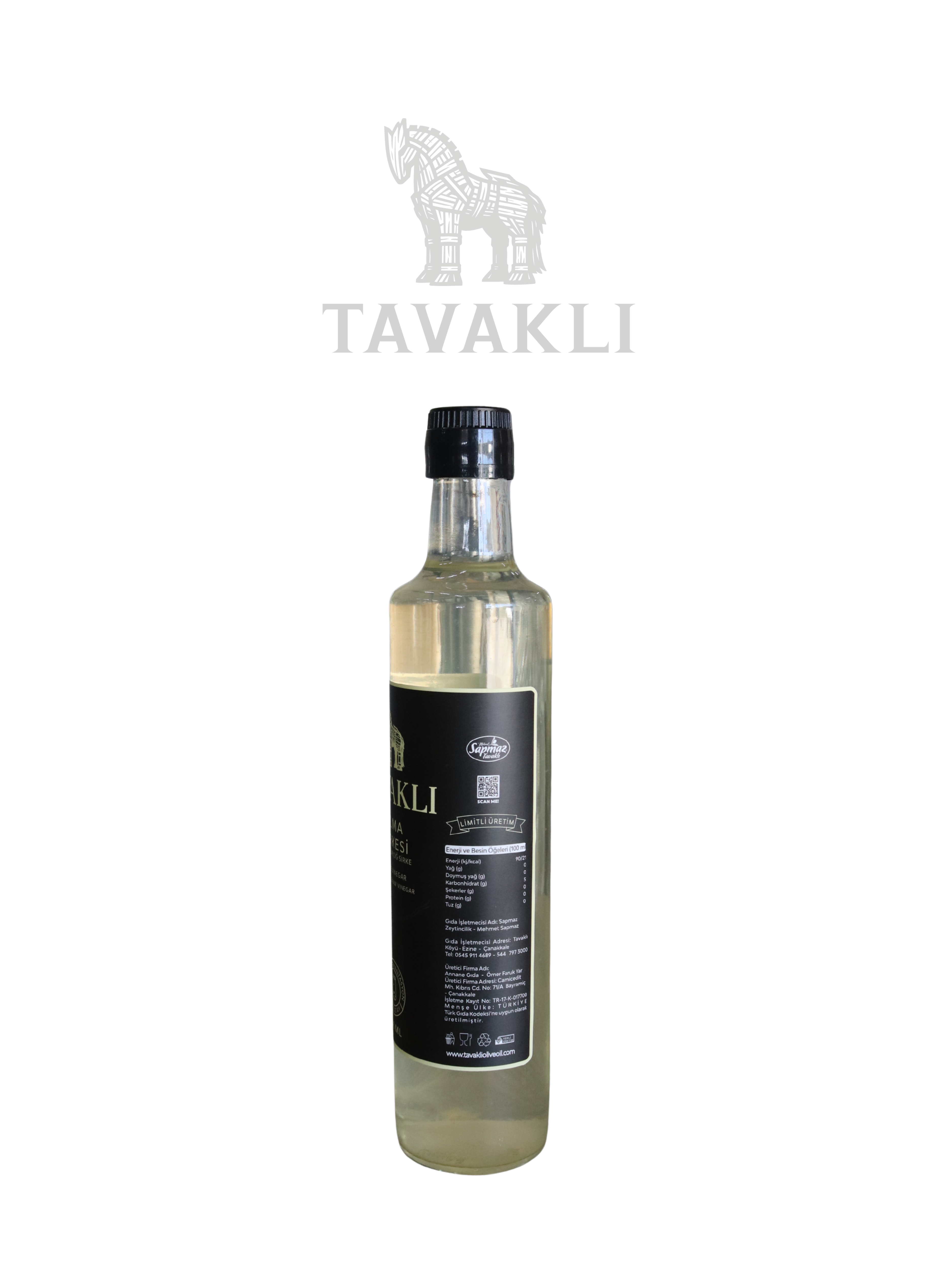 TAVAKLI PREMIUMTavaklı Elma Sirkesi 500 ML