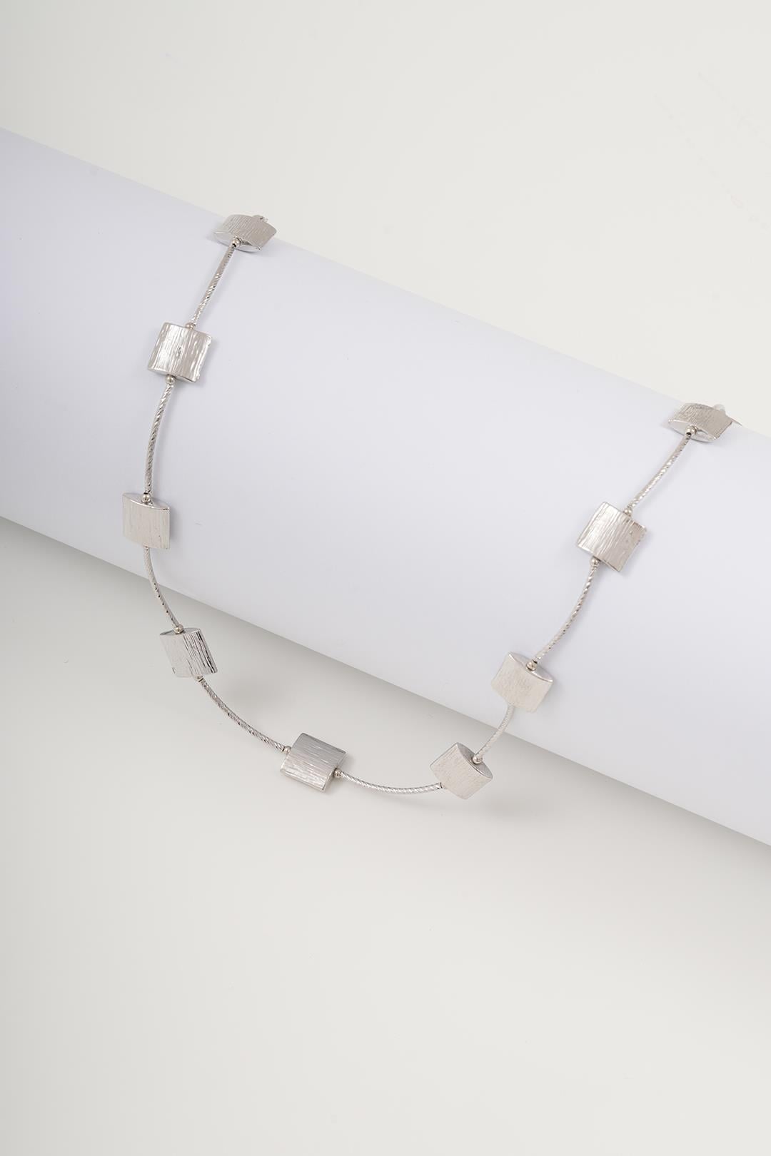 ÇELİK KOLYE SILVER