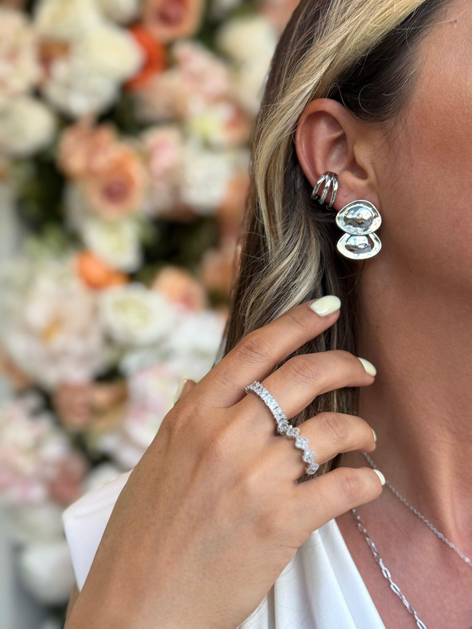 SESİ KOMBİN (ÖZEL SERİ) EARCUFF VE KÜPE