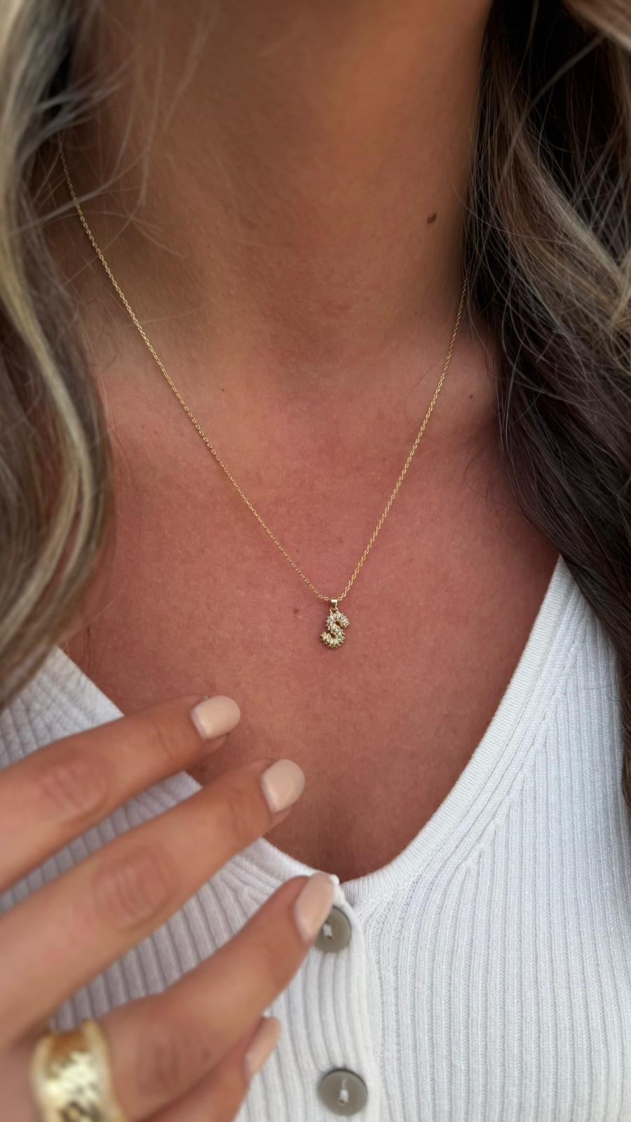 VİP HARFLİ KOLYE K-926438336