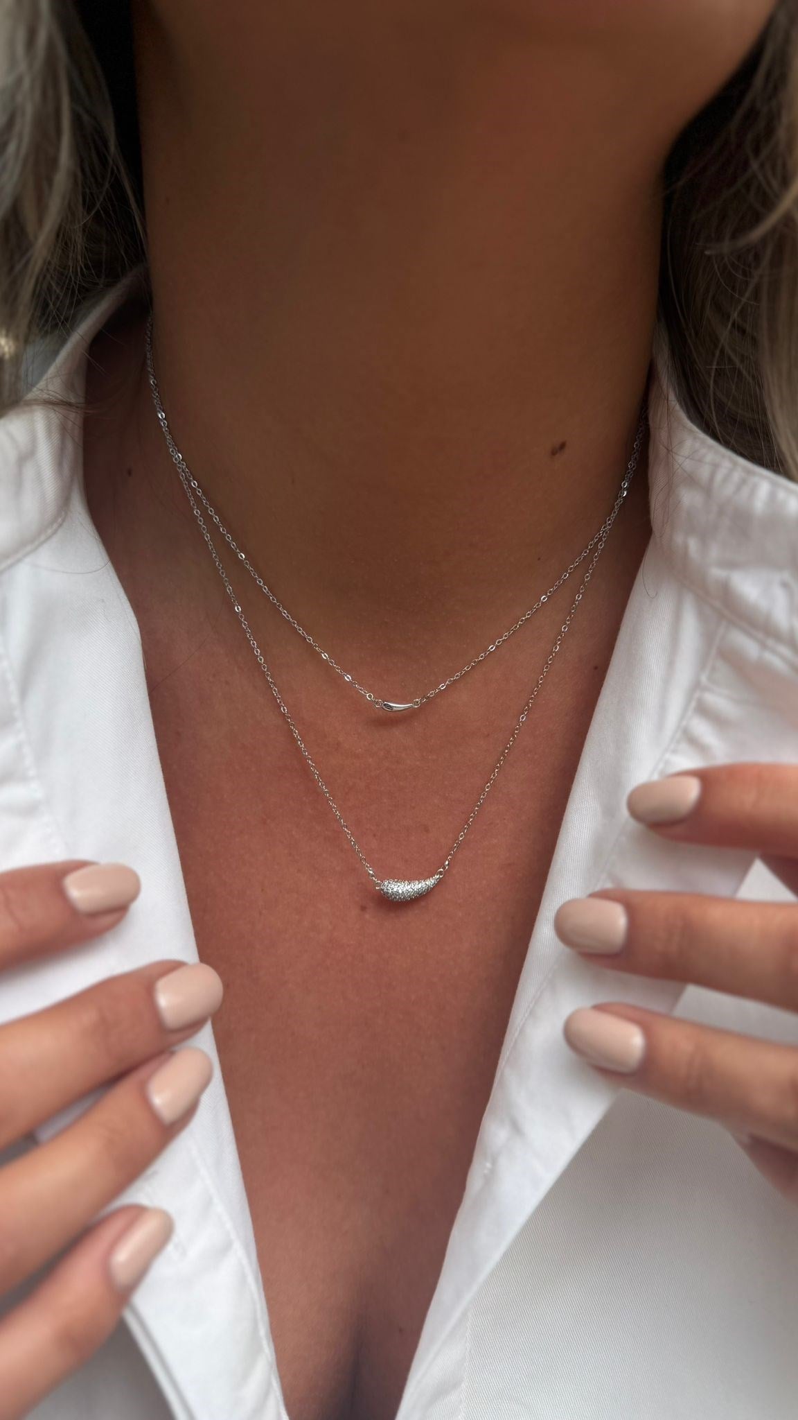 VİP KOLYE SİLVER  K-926431