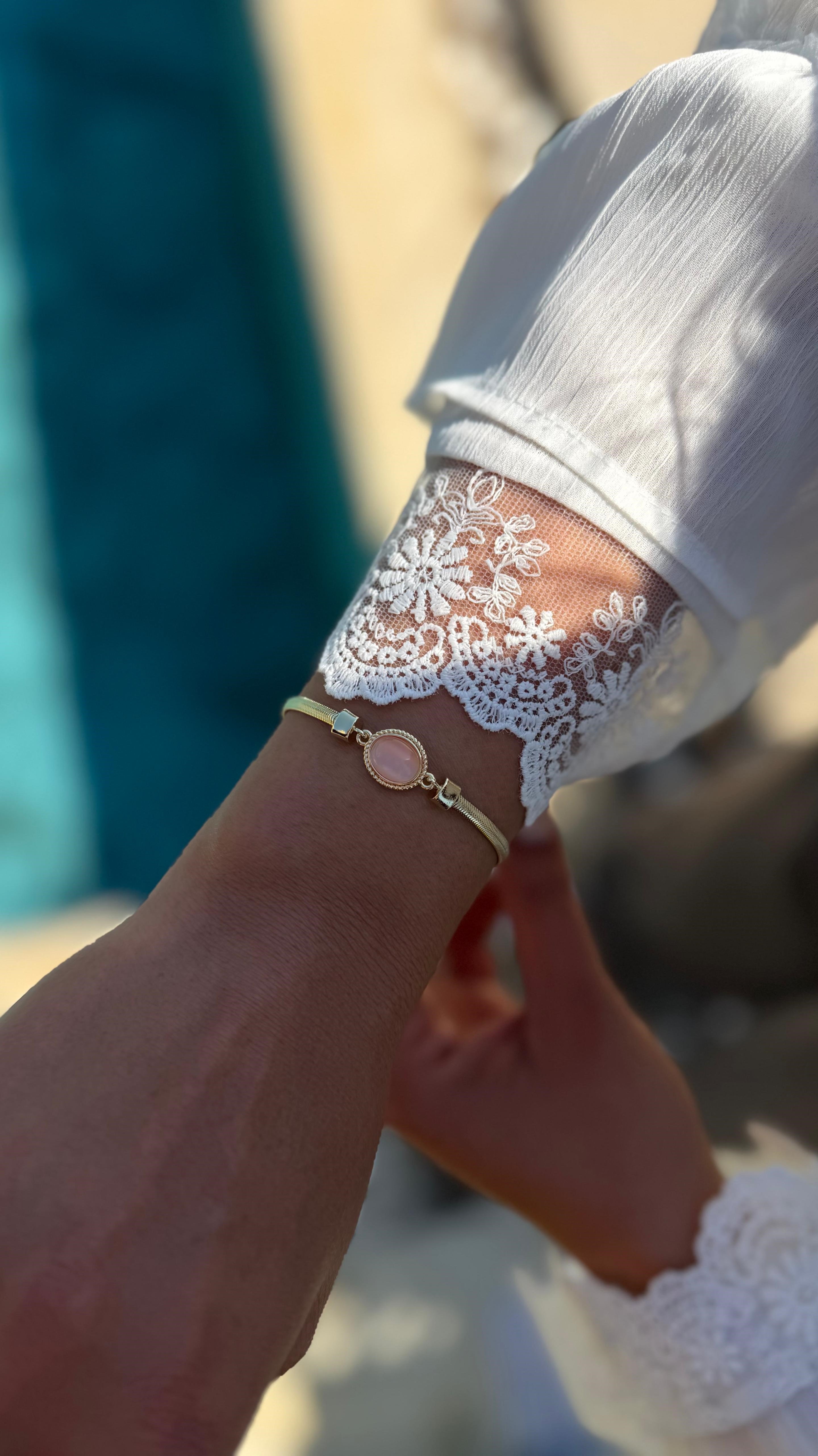 VİP PEMBE BİLEKLİK B-8889