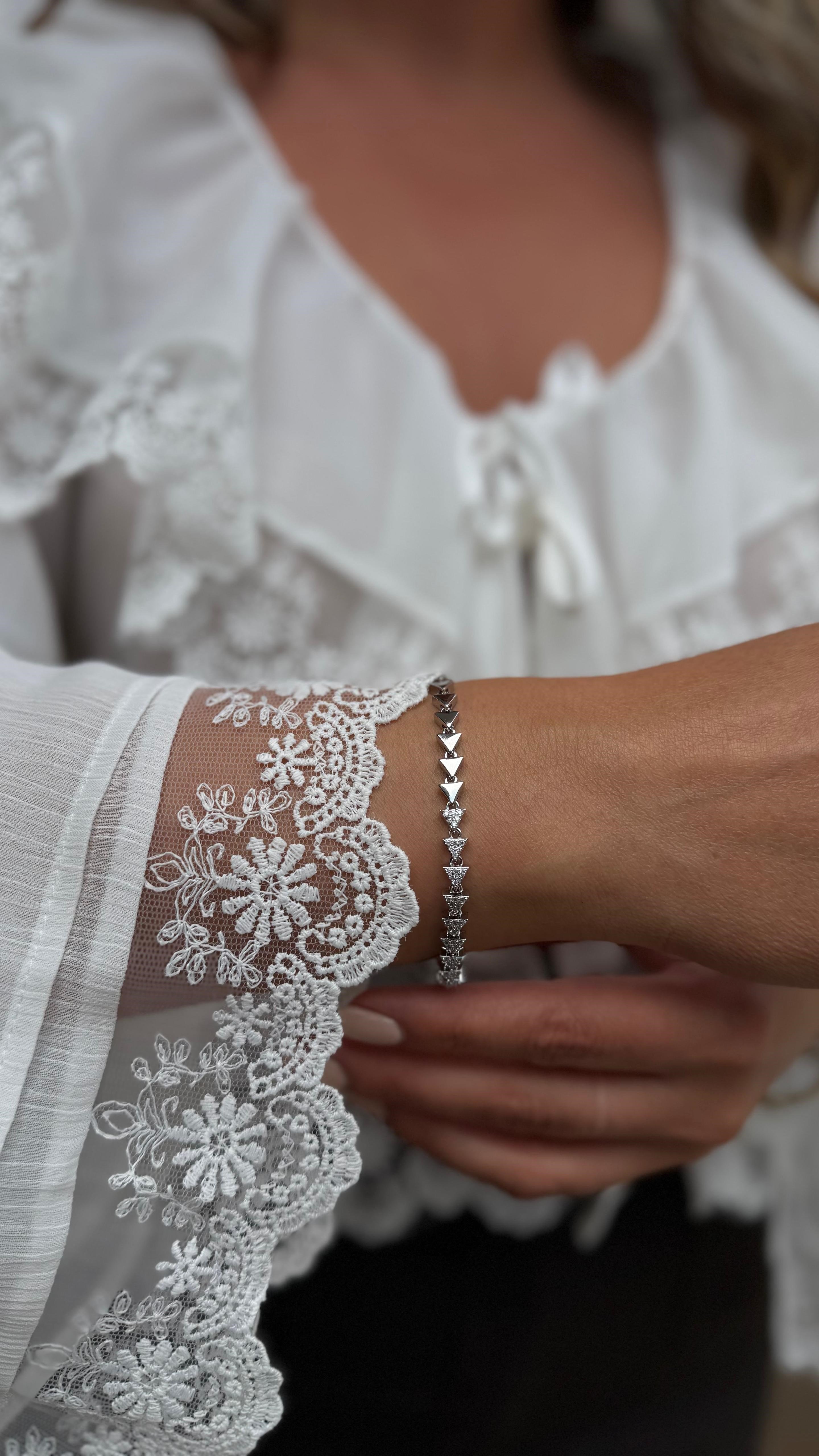 VİP SİLVER BİLEKLİK B-90172