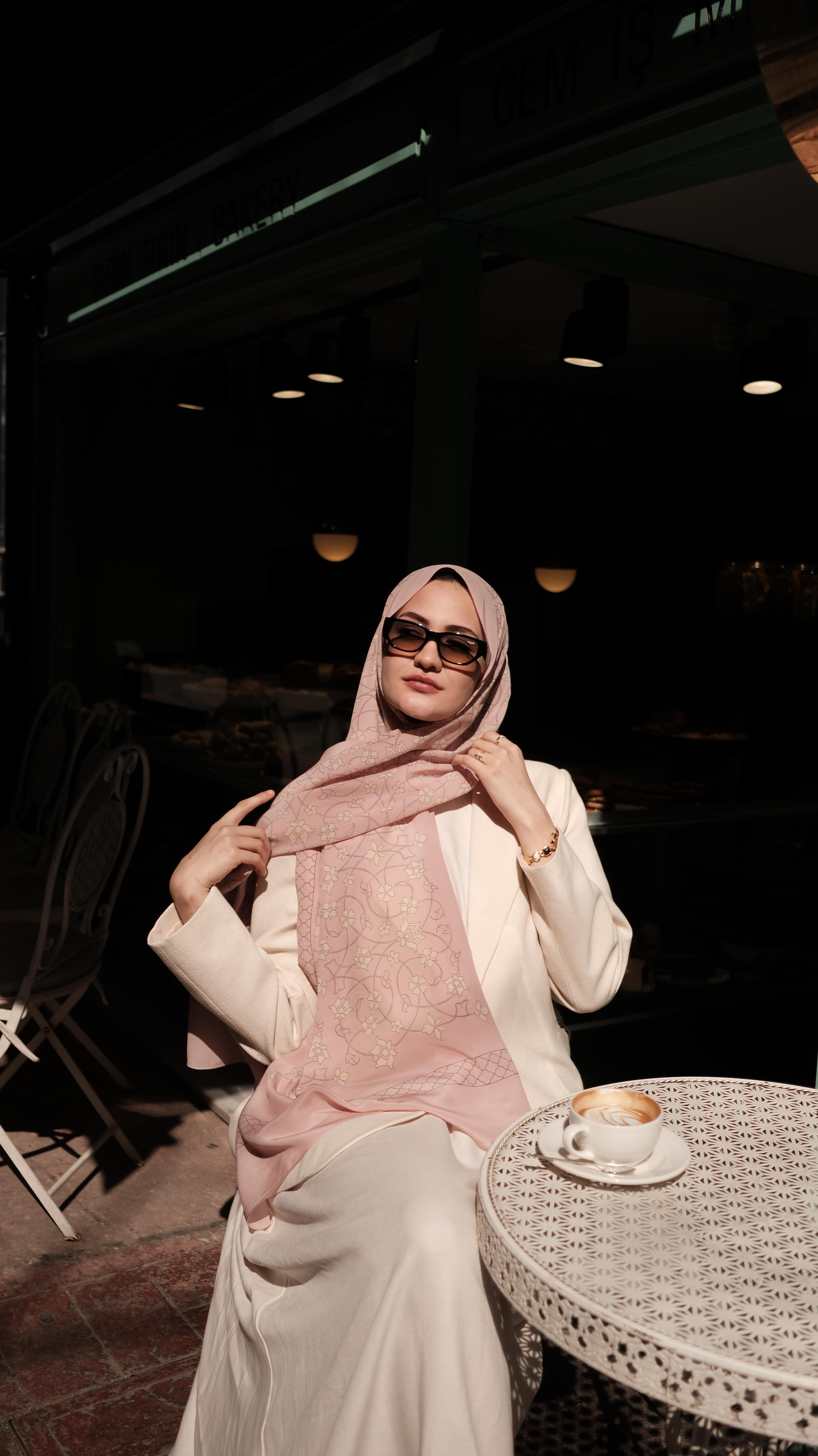 Serora Atelier - Nigar Krep İpek Şal
