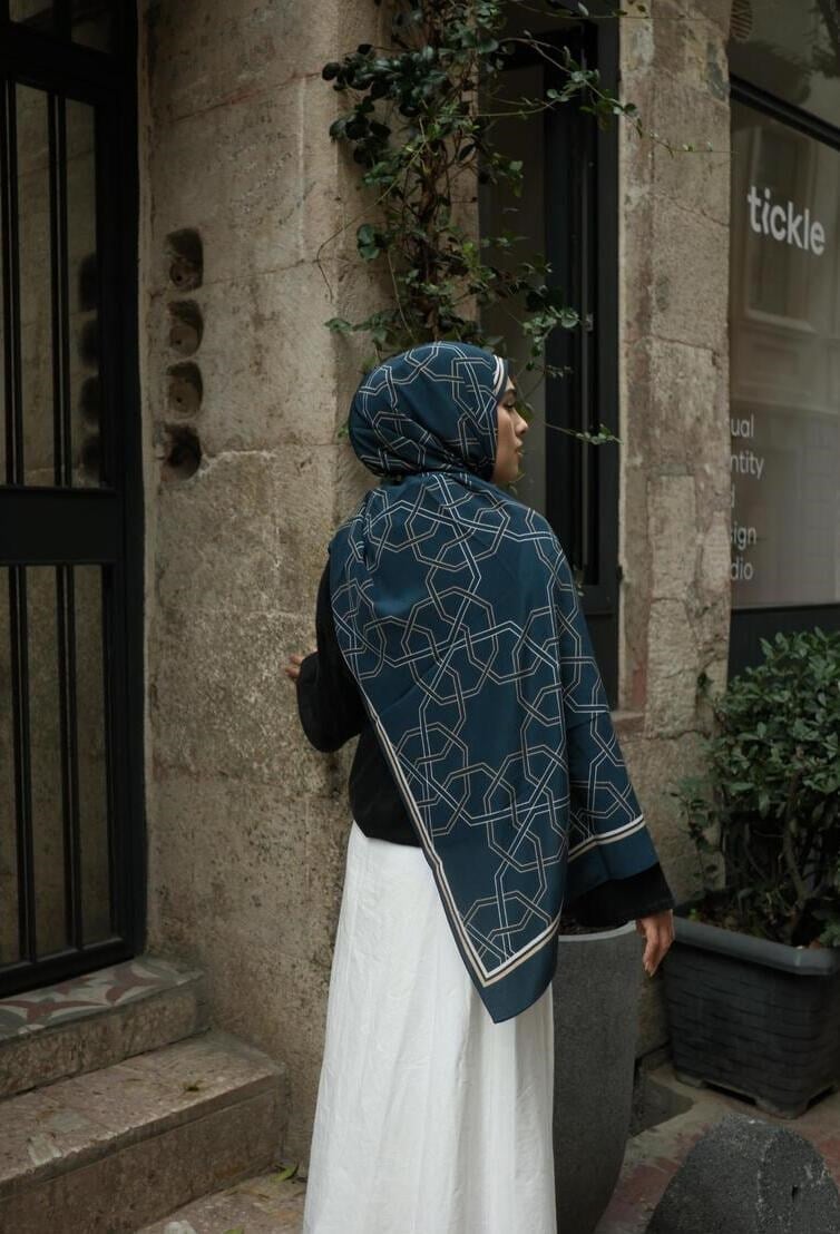 Serora Atelier - Selçuklu Krep İpek Şal