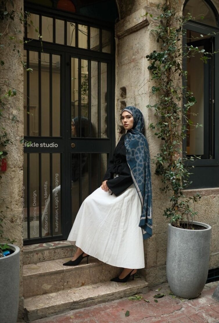 Serora Atelier - Selçuklu Krep İpek Şal