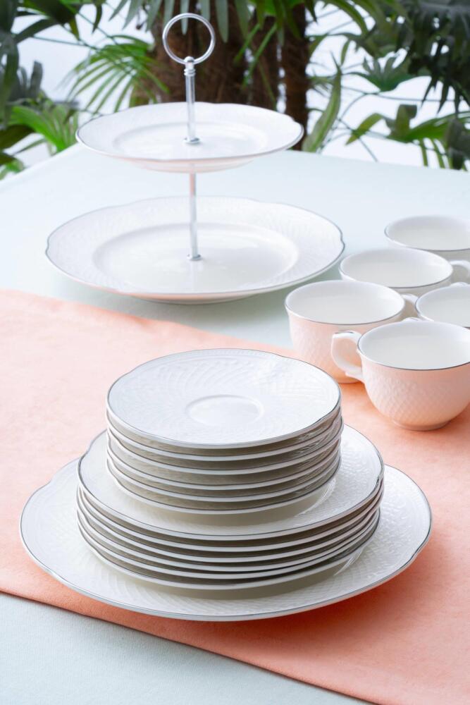 ACAR Serenity 6 Kişilik 20 Parça Brunch Seti