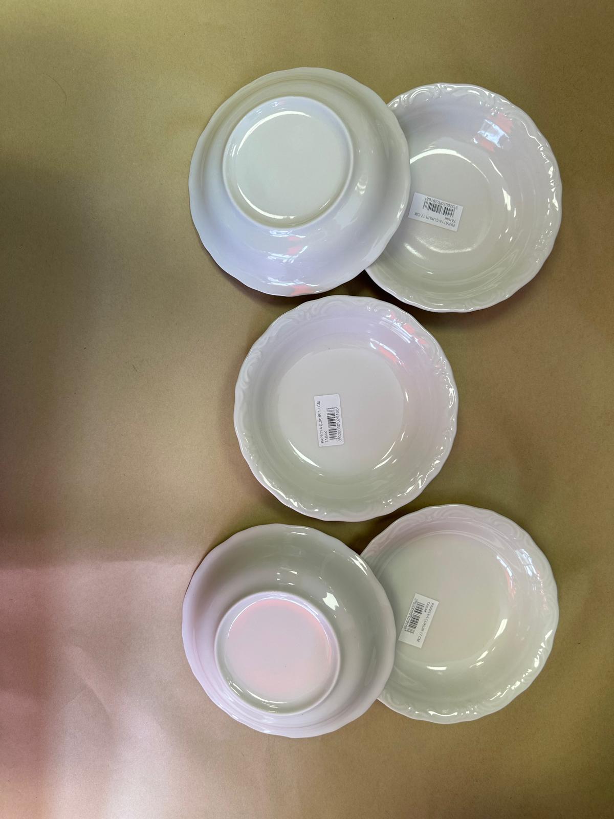 PAPATYA ÇUKUR 17 CM TABAK