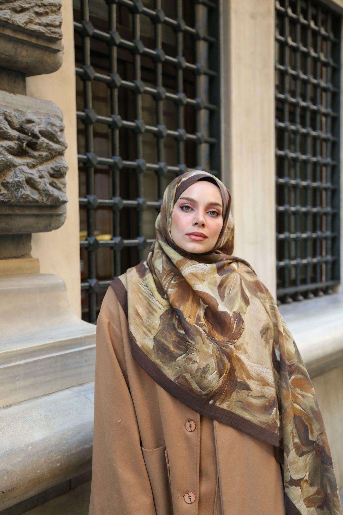 Enricoferri Allure Desen Şal