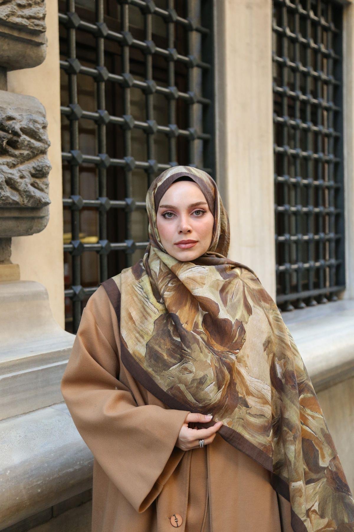 Enricoferri Allure Desen Şal
