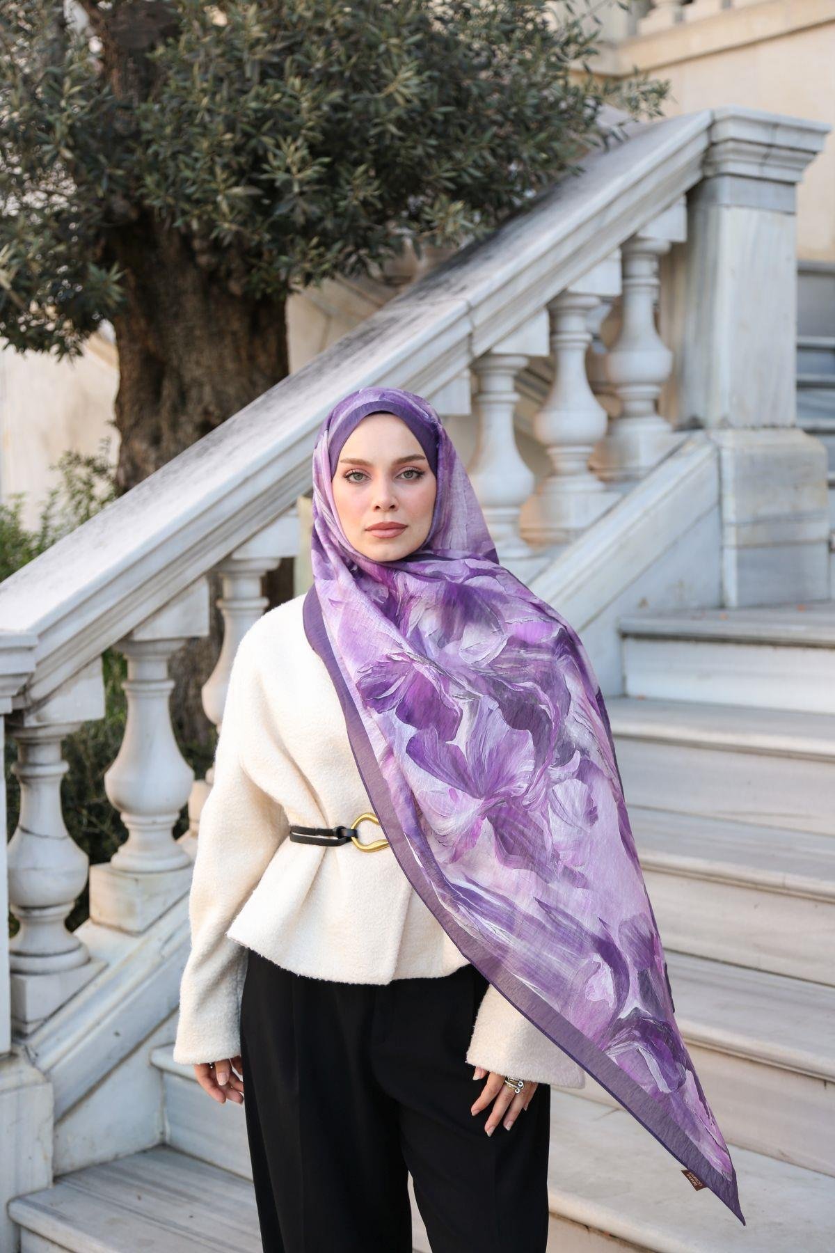 Enricoferri Allure Desen Şal