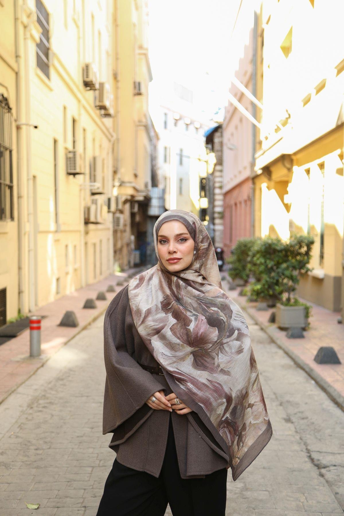 Enricoferri Allure Desen Şal