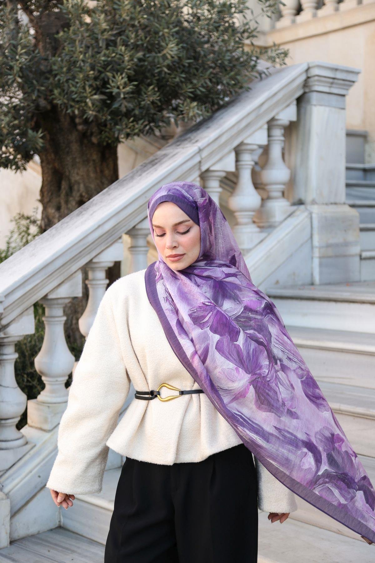 Enricoferri Allure Desen Şal
