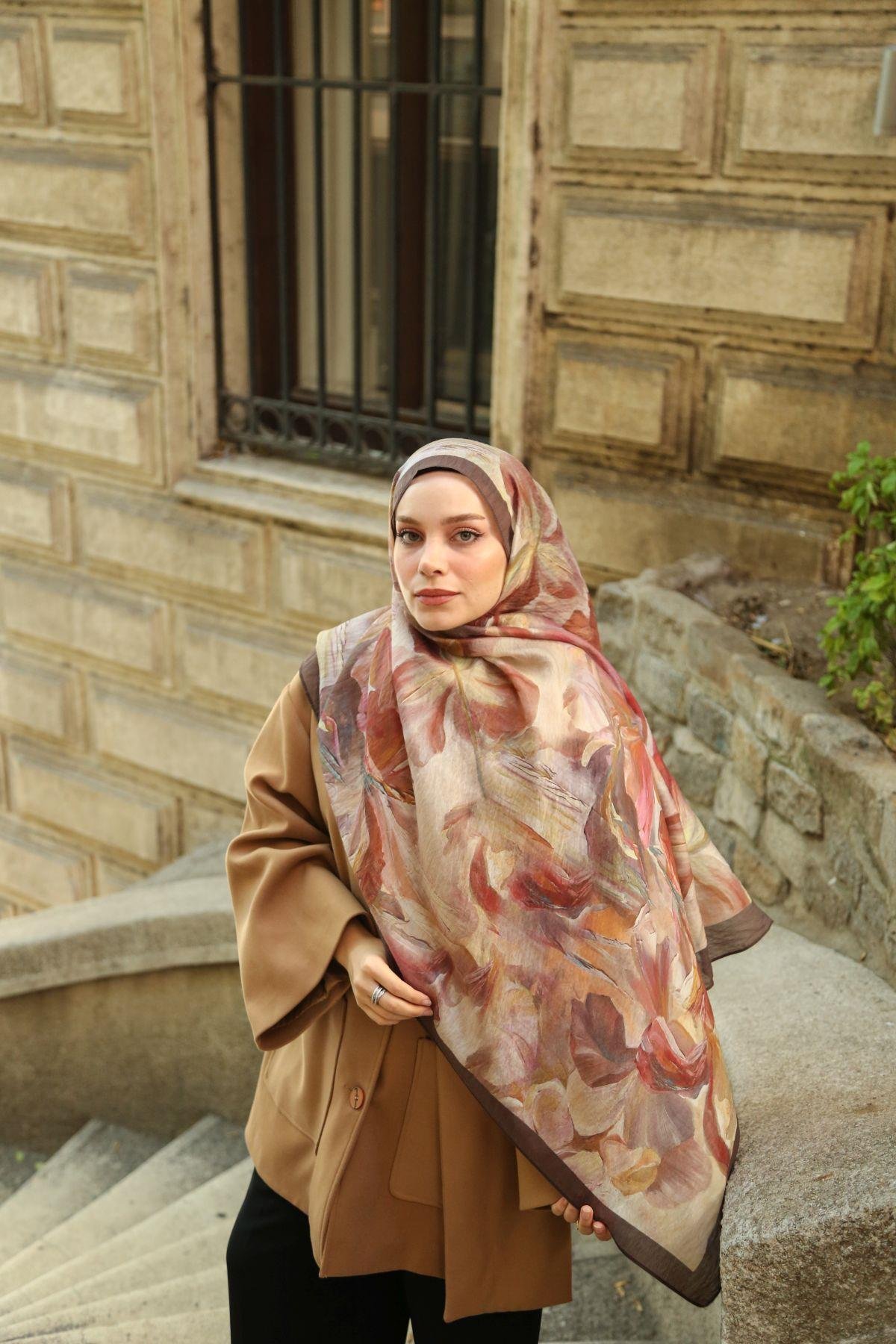 Enricoferri Allure Desen Şal