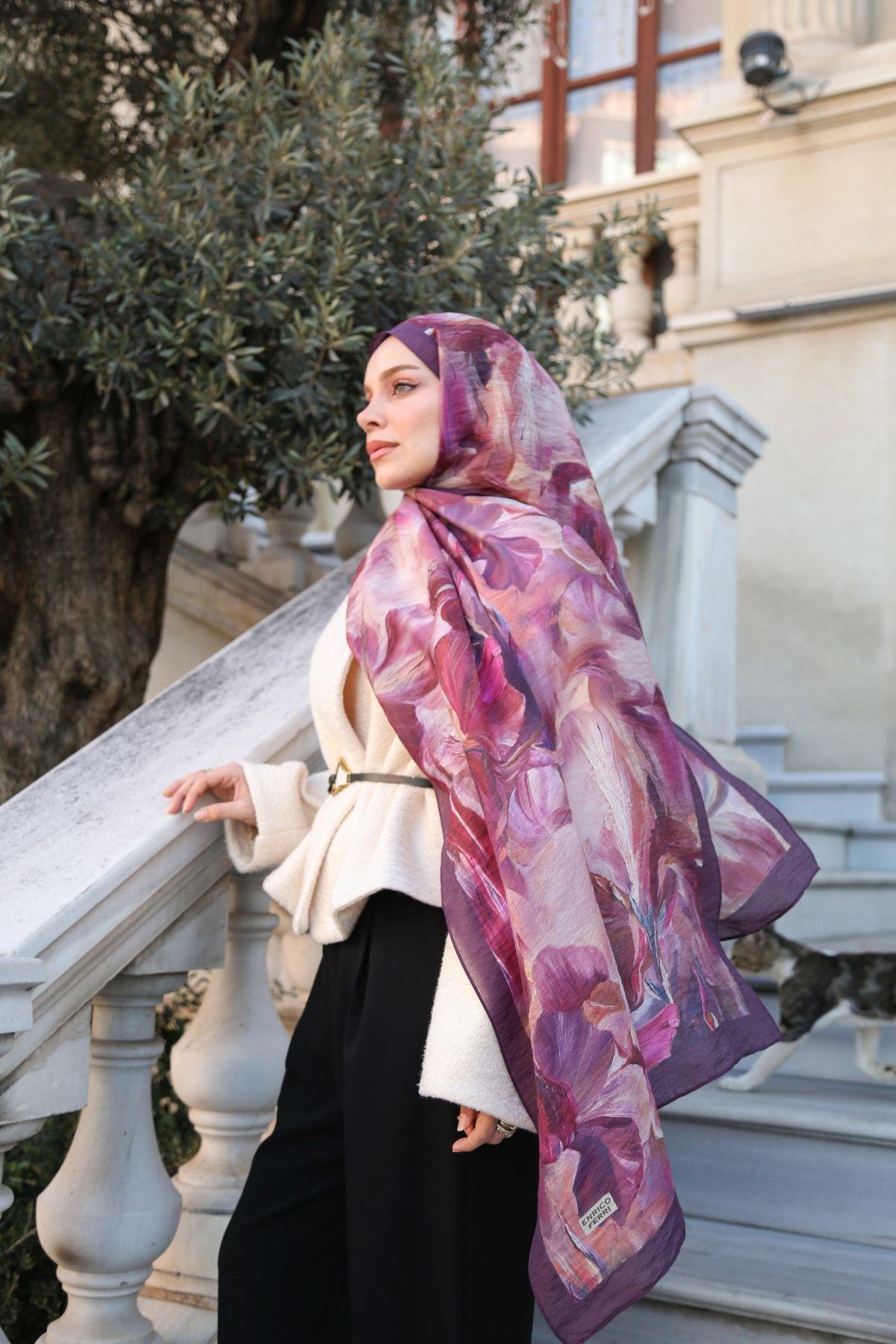 Enricoferri Allure Desen Şal