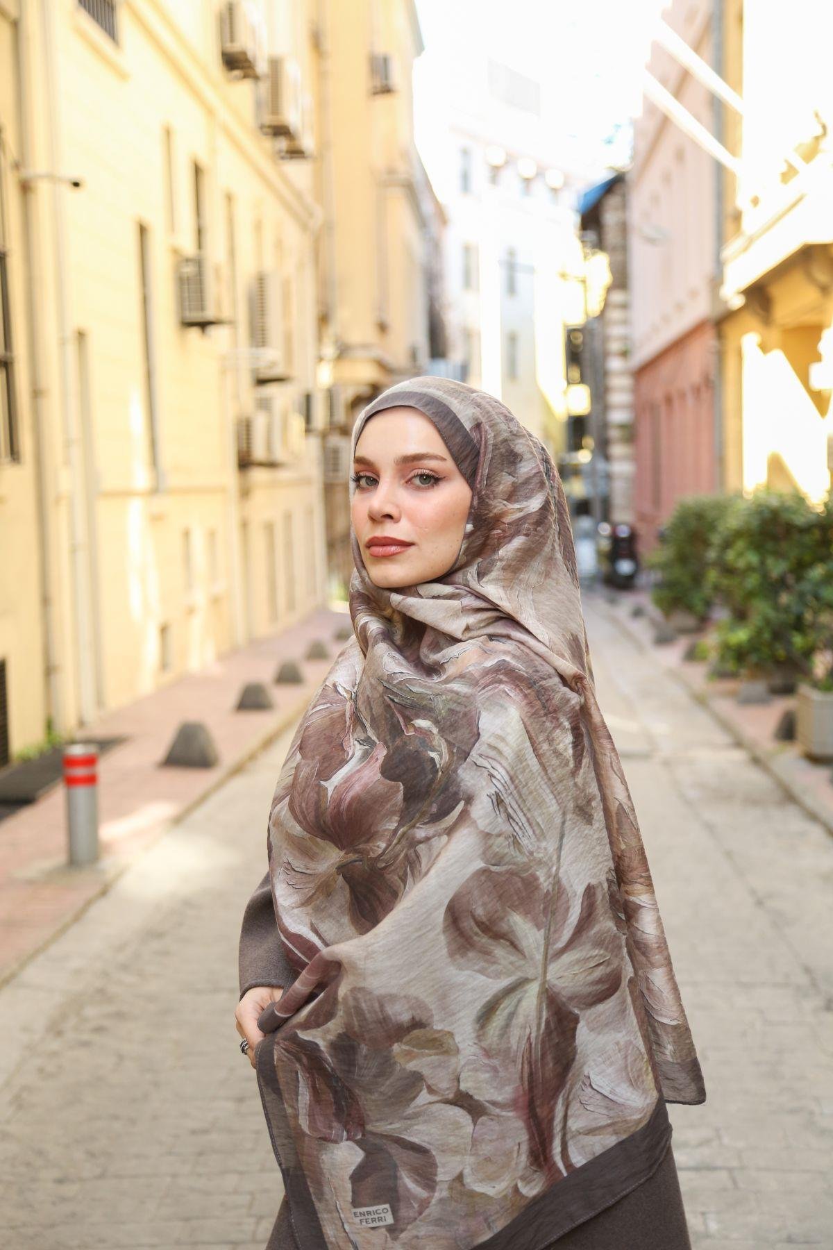 Enricoferri Allure Desen Şal